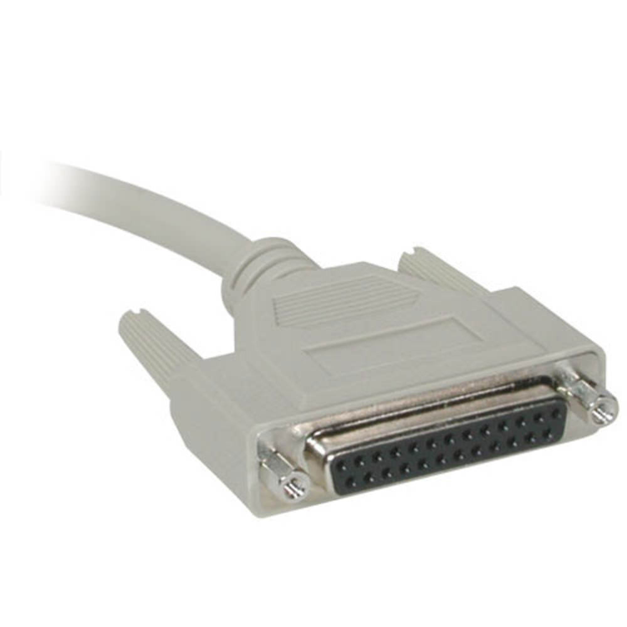 C2G DB25 Male/Female Serial RS232 Extension Cable (100')