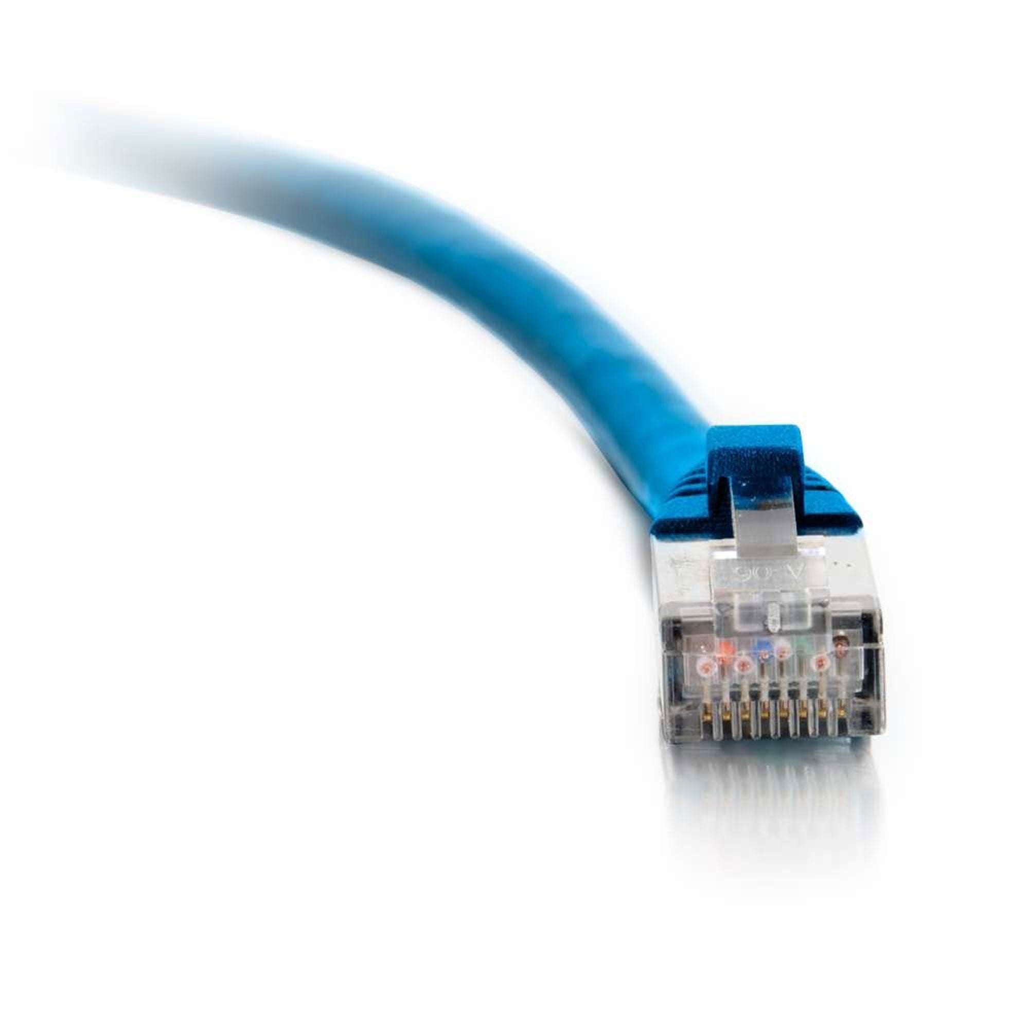 C2G Cat6 Snagless Shielded (STP) Ethernet Network Patch Cable - Blue (1')