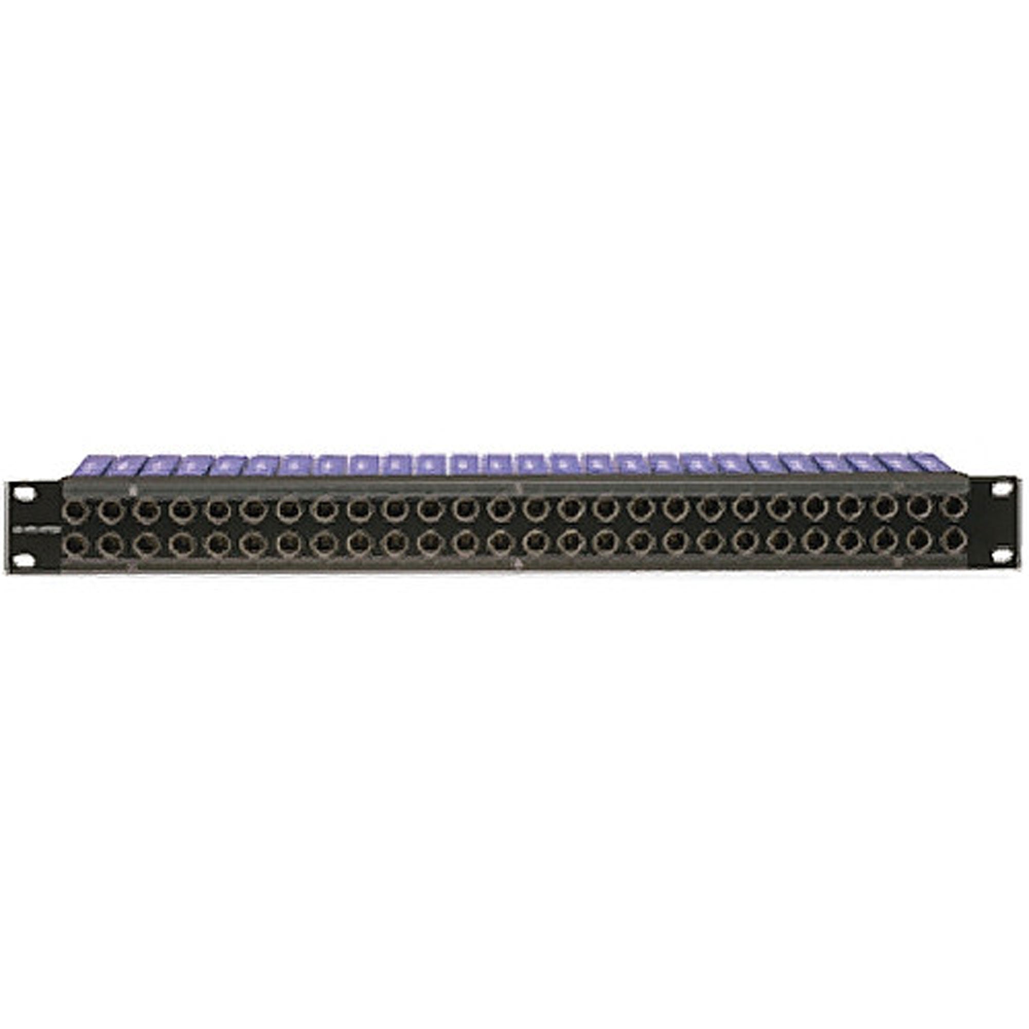 Canare 24DVS 2x24 Digital Video Patchbay (1RU, Straight Through)