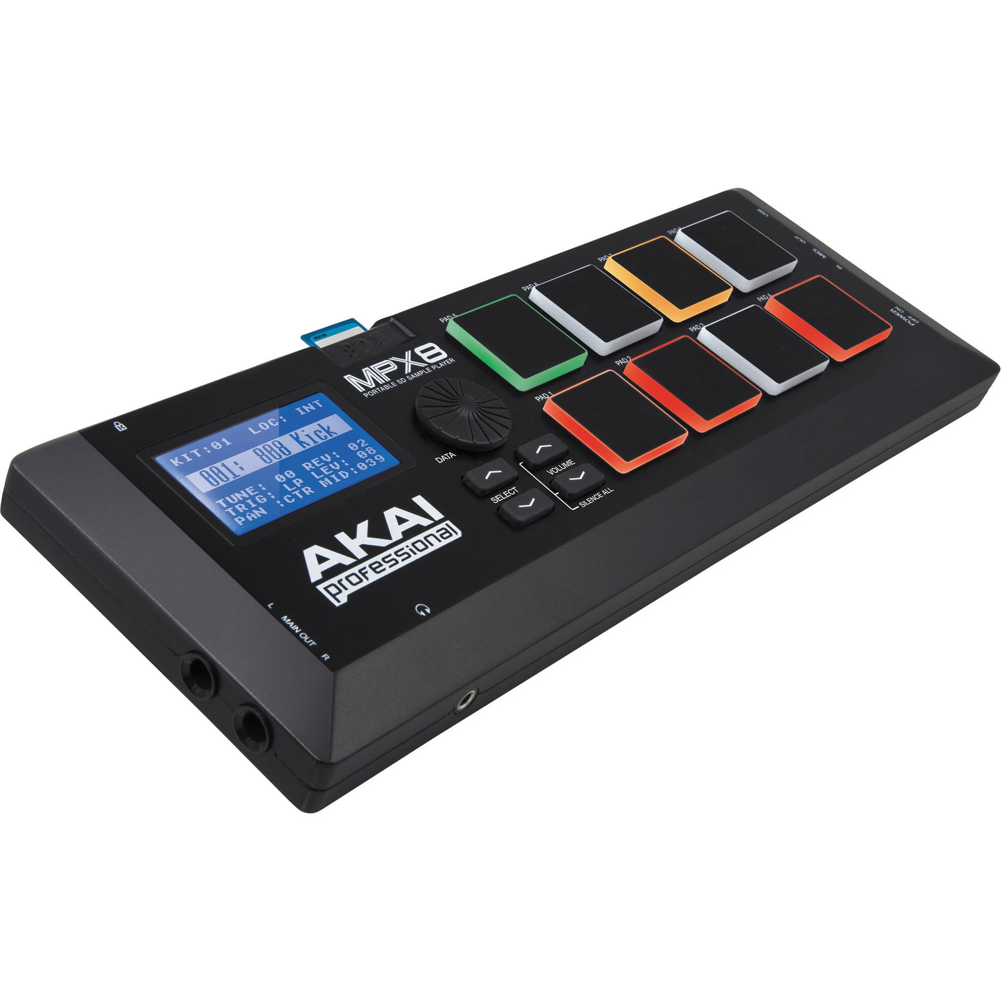 Akai Professional MPX8 SD Sample Pad Controller