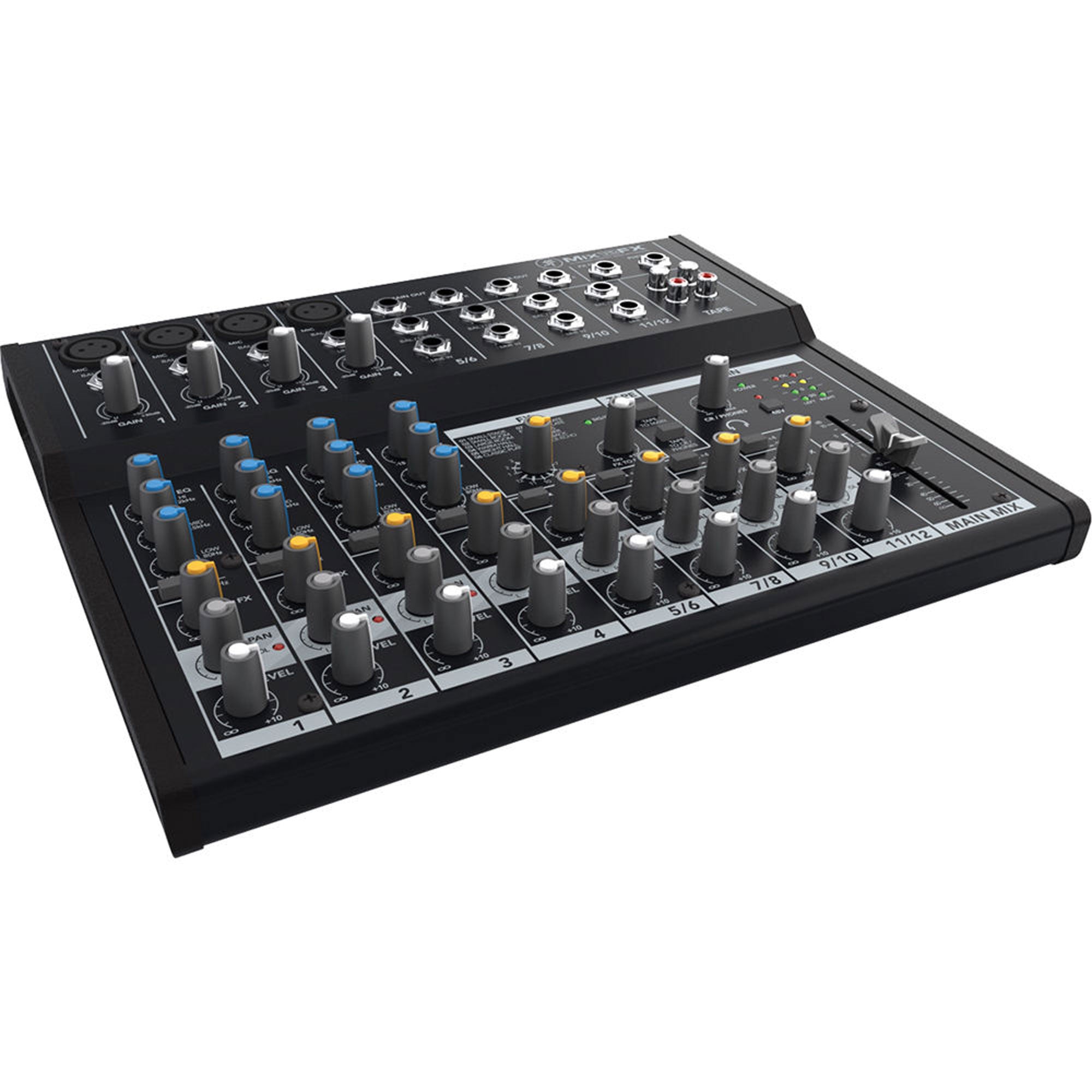 Mackie Mix12FX 12-Channel Compact Mixer with FX