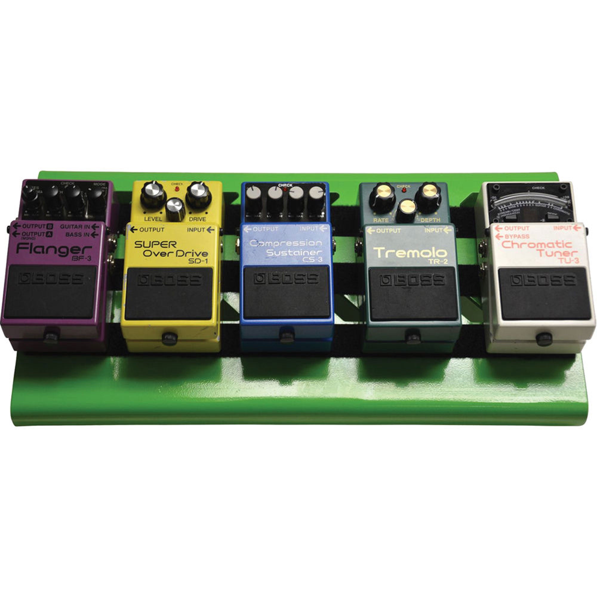 Gator Cases GPB-LAK-GR Small Screamer Green Pedal Board with Carry Bag