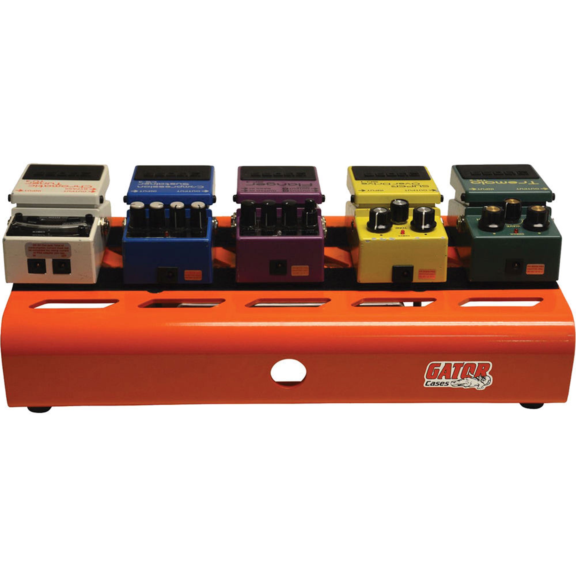 Gator Cases GPB-LAK-OR Small British Orange Pedal Board with Carry Bag