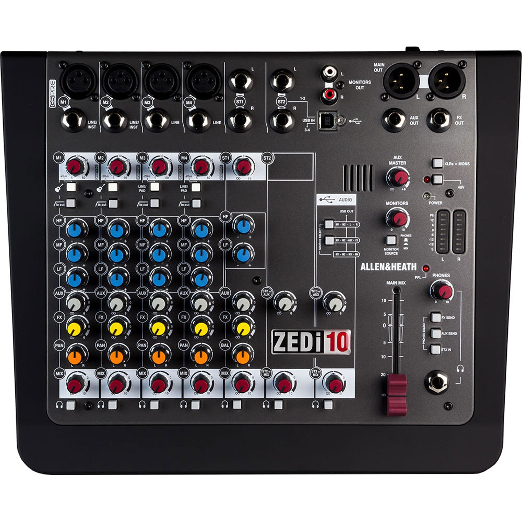 Allen & Heath ZEDi-10 Compact Hybrid Mixer/USB Interface