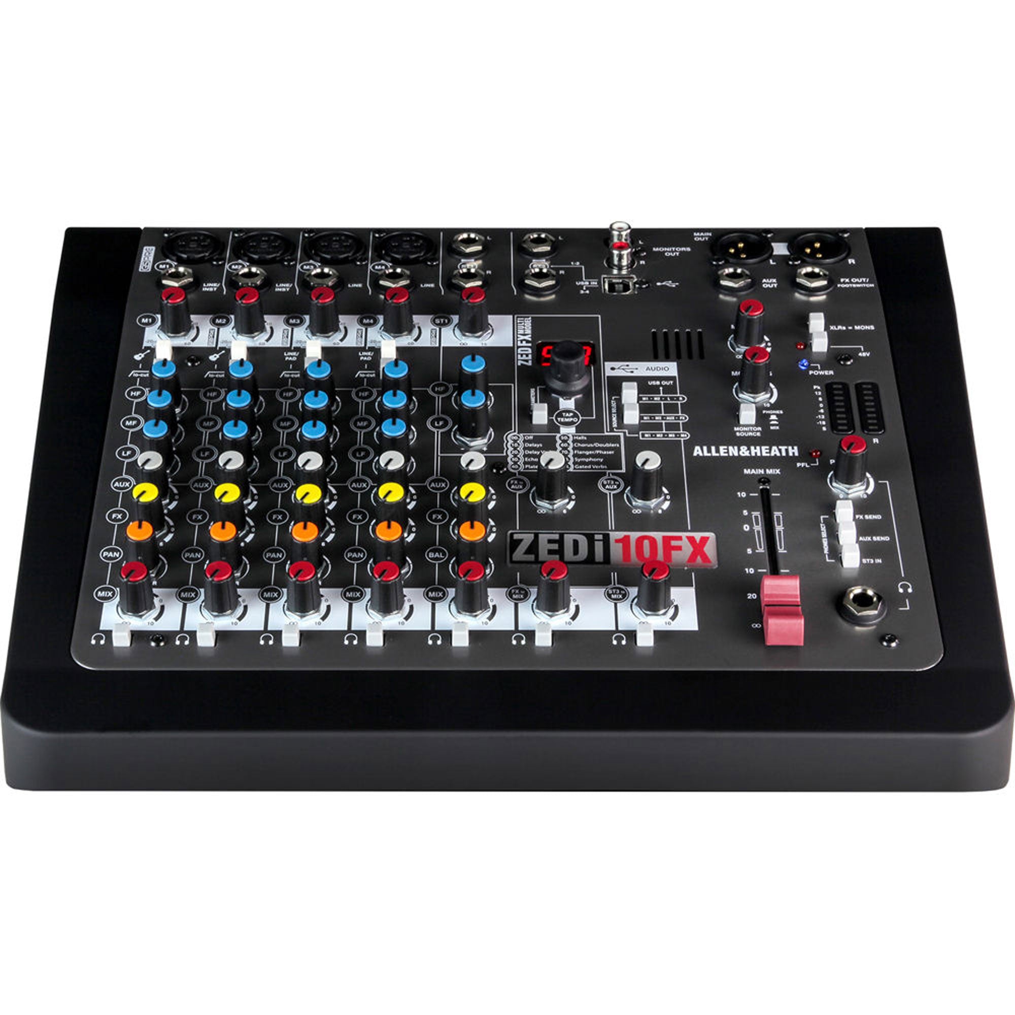 Allen & Heath ZEDi-10FX Compact Hybrid Mixer/USB Interface with FX