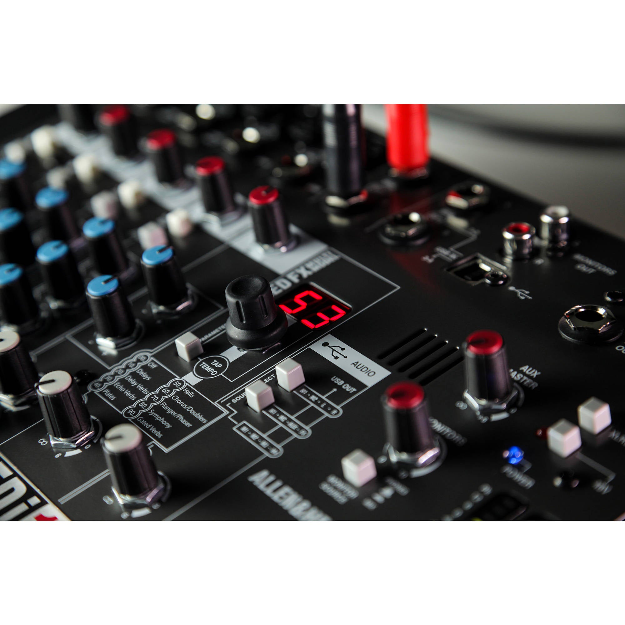 Allen & Heath ZEDi-10FX Compact Hybrid Mixer/USB Interface with FX