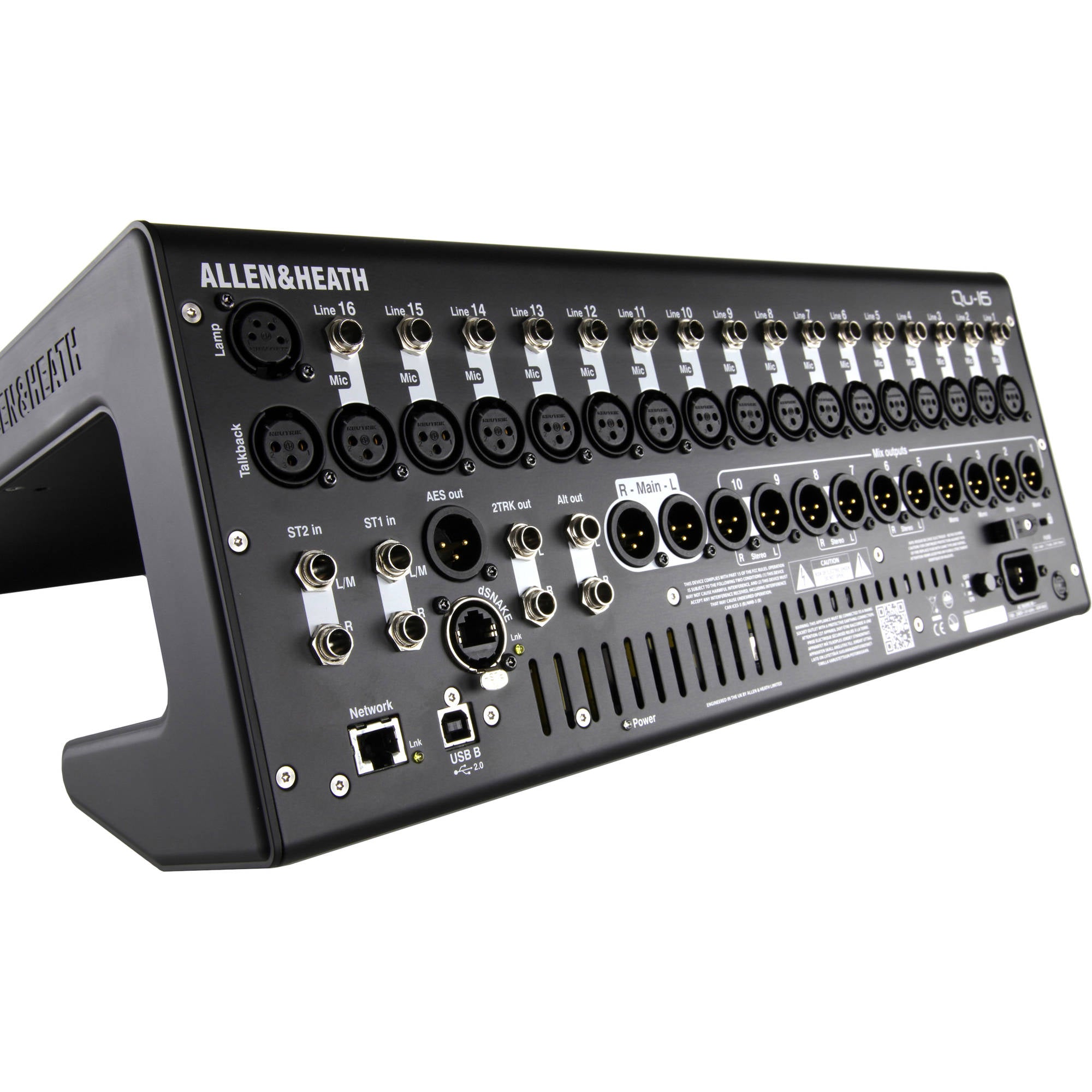 Allen & Heath Qu-16C Rackmountable Digital Mixer (Chrome Edition)