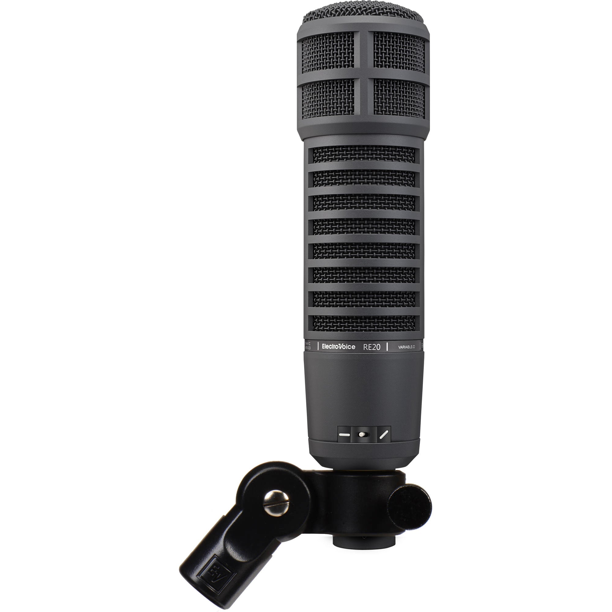 Electro-Voice RE20 Broadcast Announcer Microphone with Variable-D (Black)