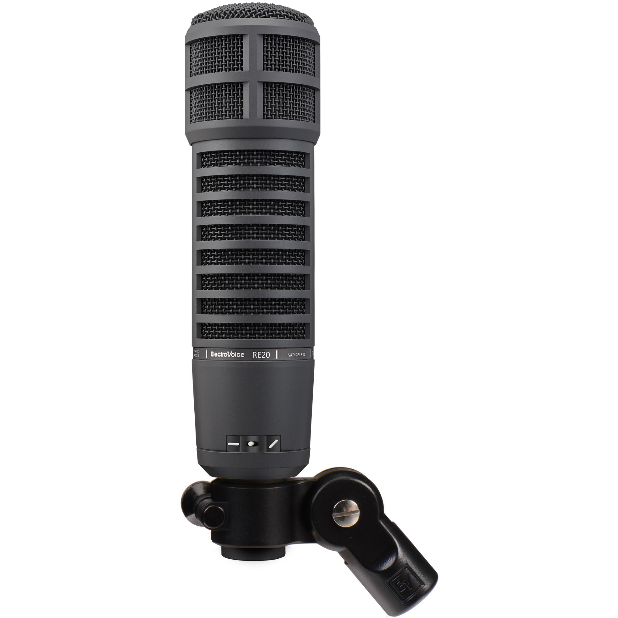 Electro-Voice RE20 Broadcast Announcer Microphone with Variable-D (Black)