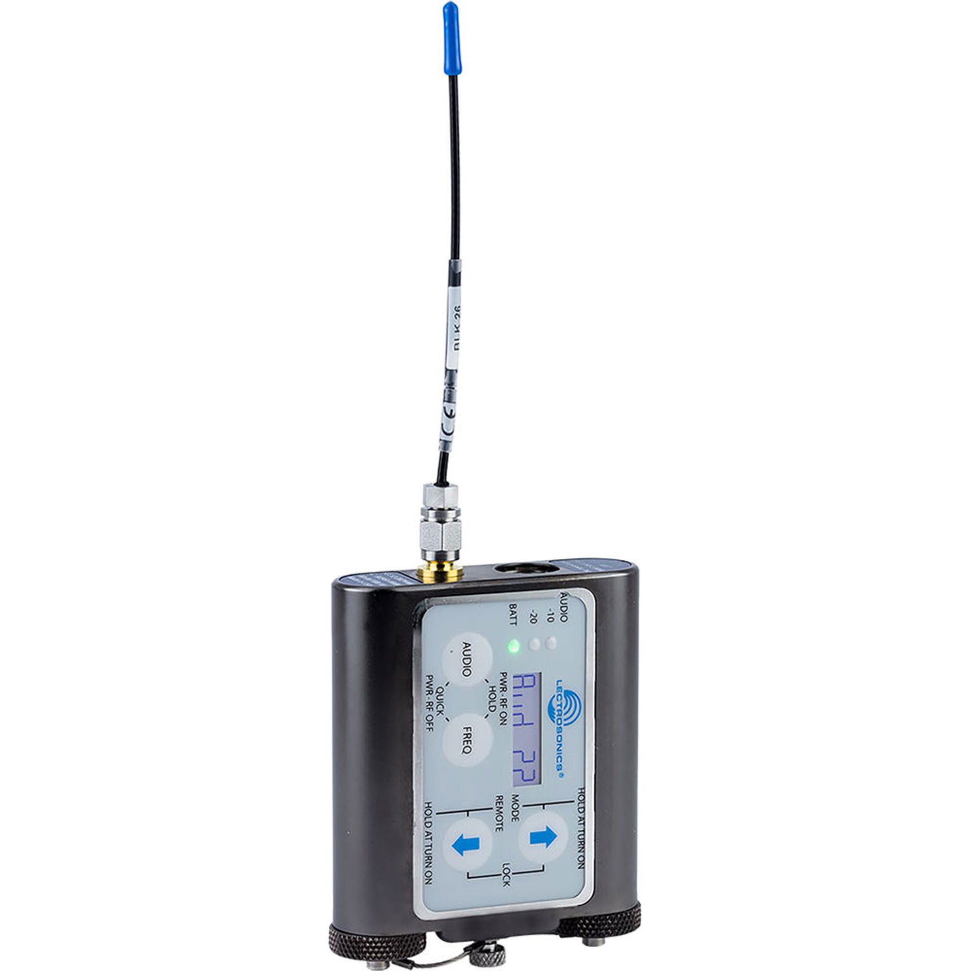 Lectrosonics WM Watertight Belt-Pack Transmitter with VT500 Water Lav Mic (Block 23, 588-614 MHz)