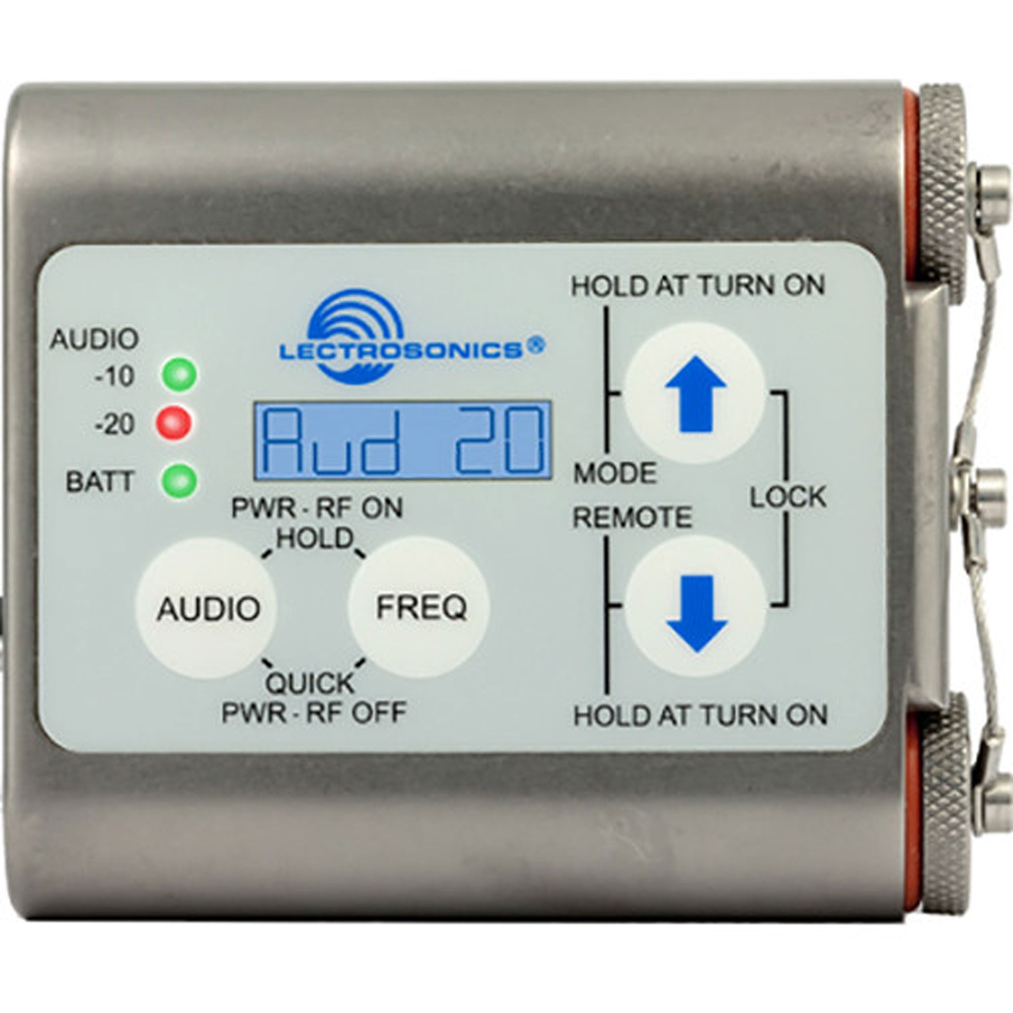 Lectrosonics WM Watertight Belt-Pack Transmitter with VT500 Water Lav Mic (Block 23, 588-614 MHz)