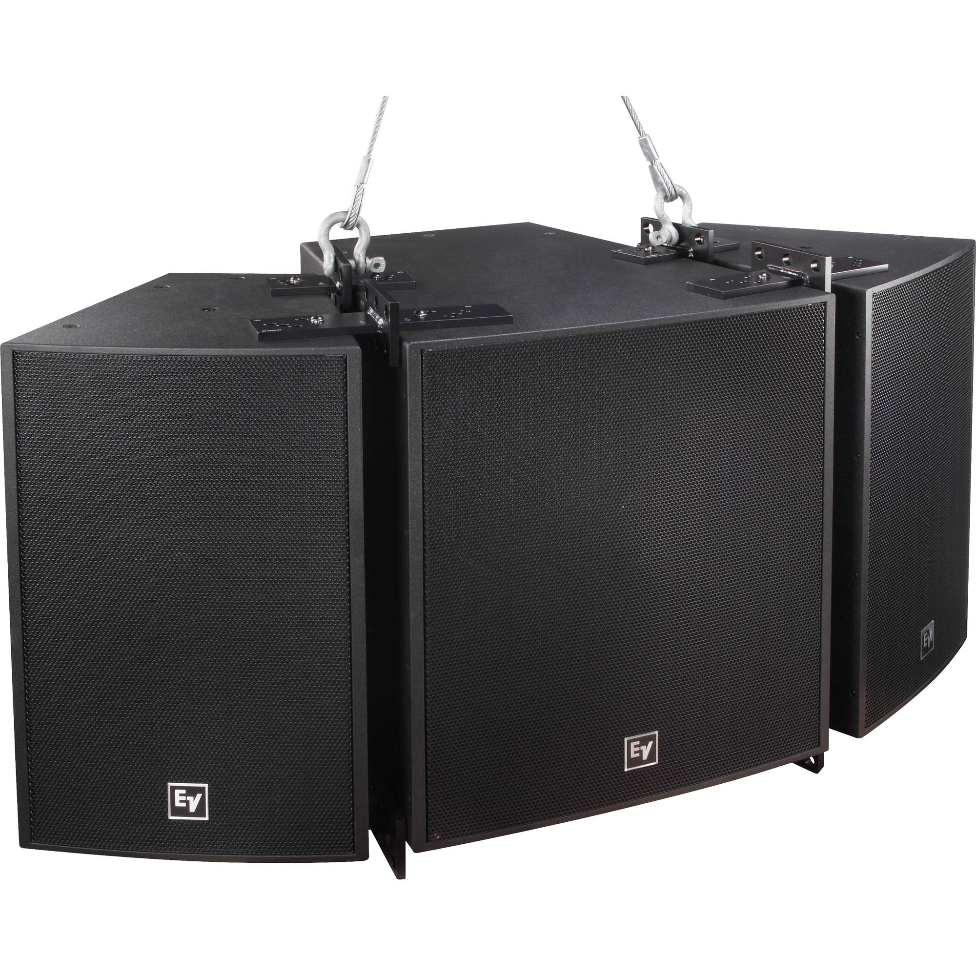 Electro-Voice EVF-1122S 12" 2-Way Full-Range Indoor Speaker (EVCoat-Finish, Black, 90 x 90°)