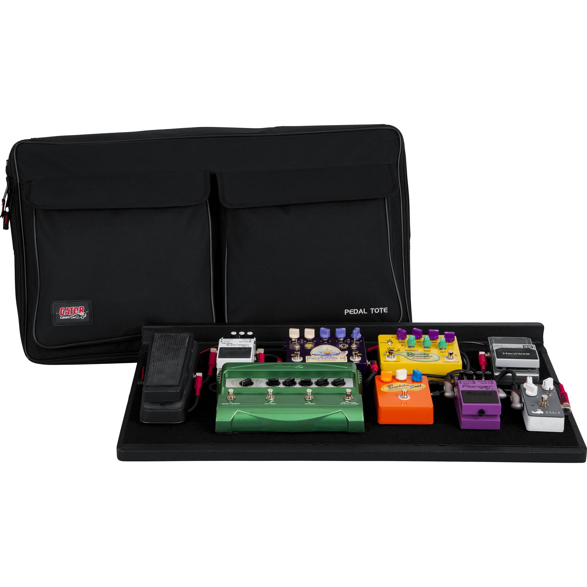 Gator Cases GPT-PRO-PWR Pro Size Pedal Board with Carry Bag & Power Supply