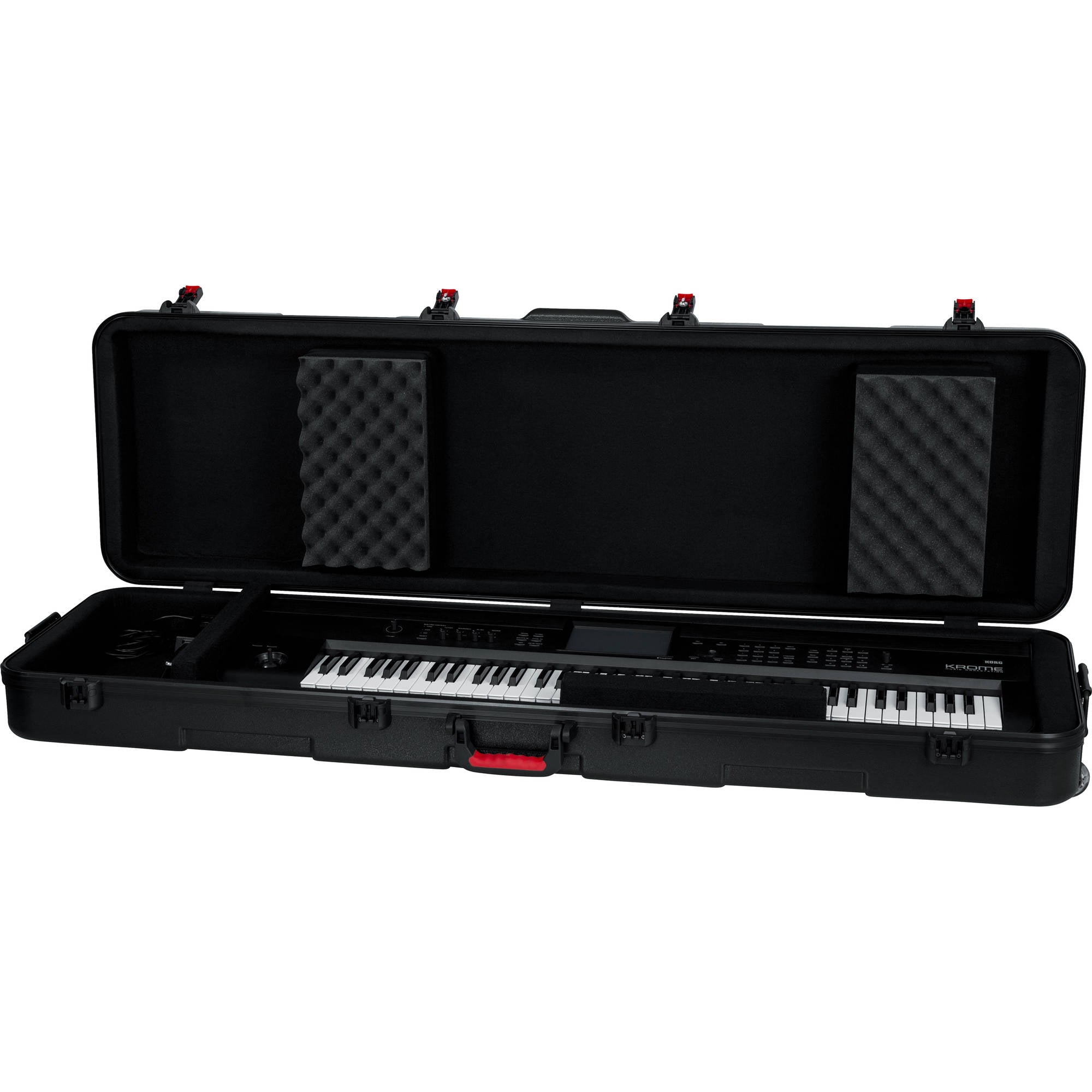 Gator Cases GTSA-KEY88SLXL TSA Series ATA Wheeled Case for Slim Extra-Long 88-Note Keyboards