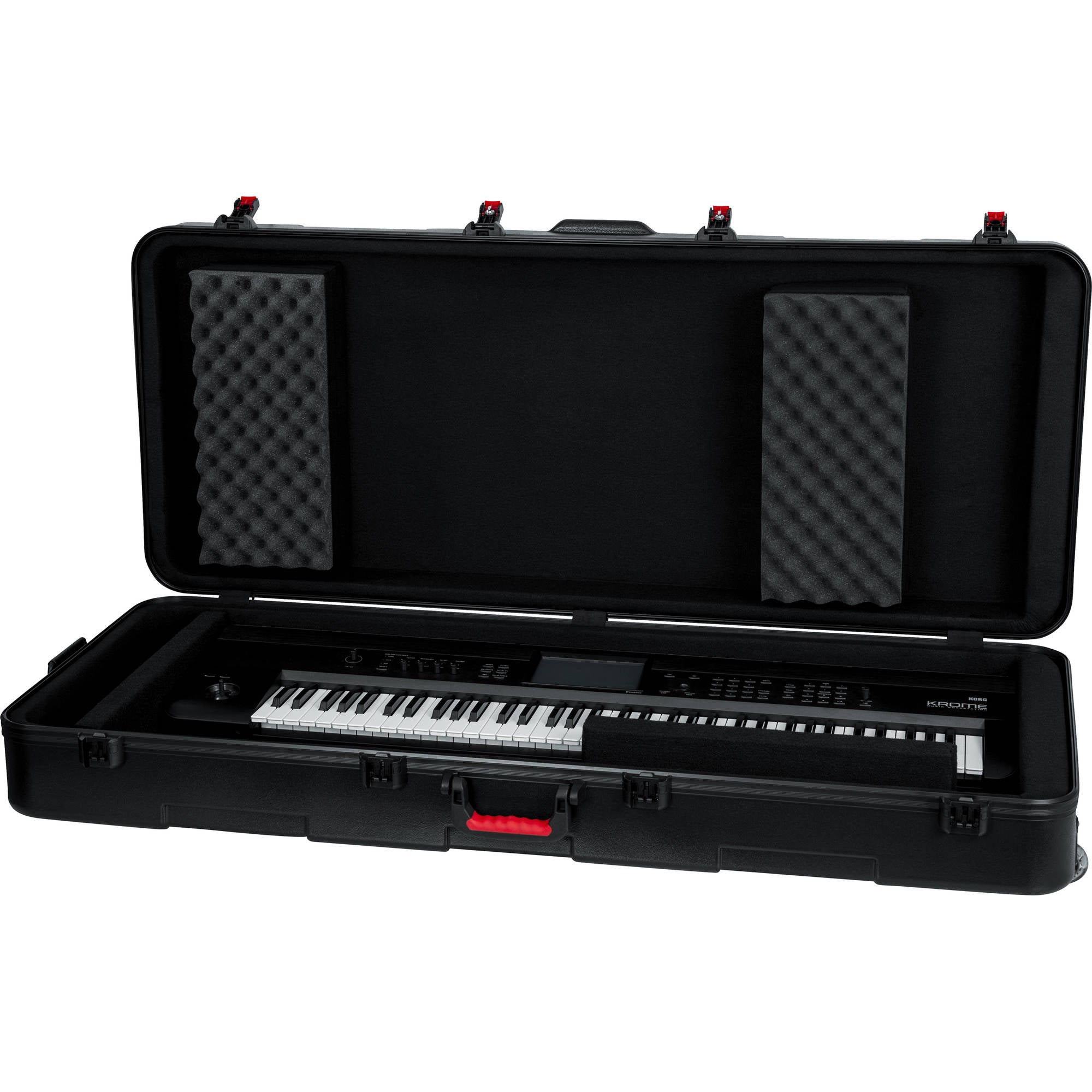 Gator Cases GTSA-KEY76D TSA Series ATA Wheeled Case for Extra-Deep 76-Note Keyboards