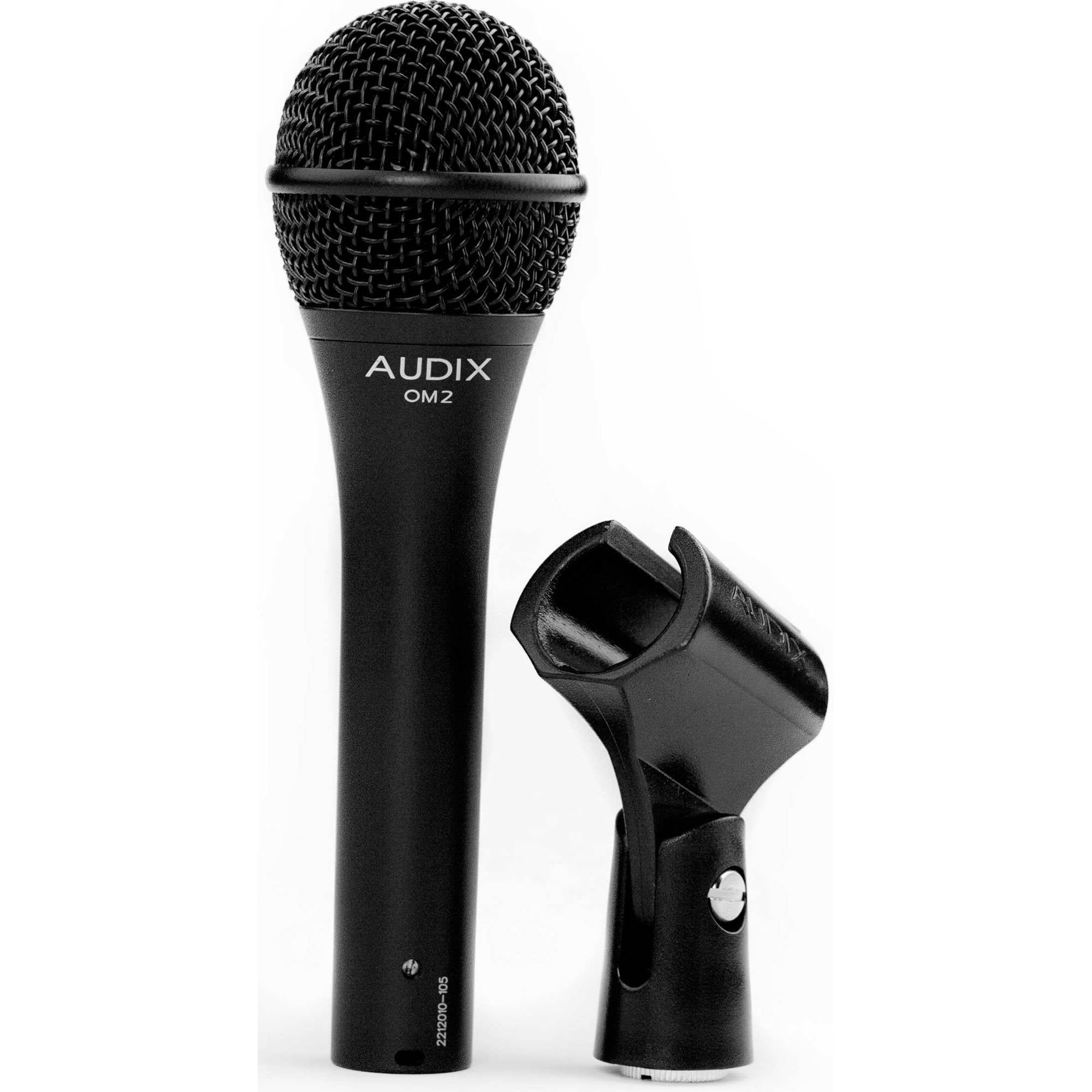 Audix OM2 Handheld Hypercardioid Dynamic Vocal Microphone