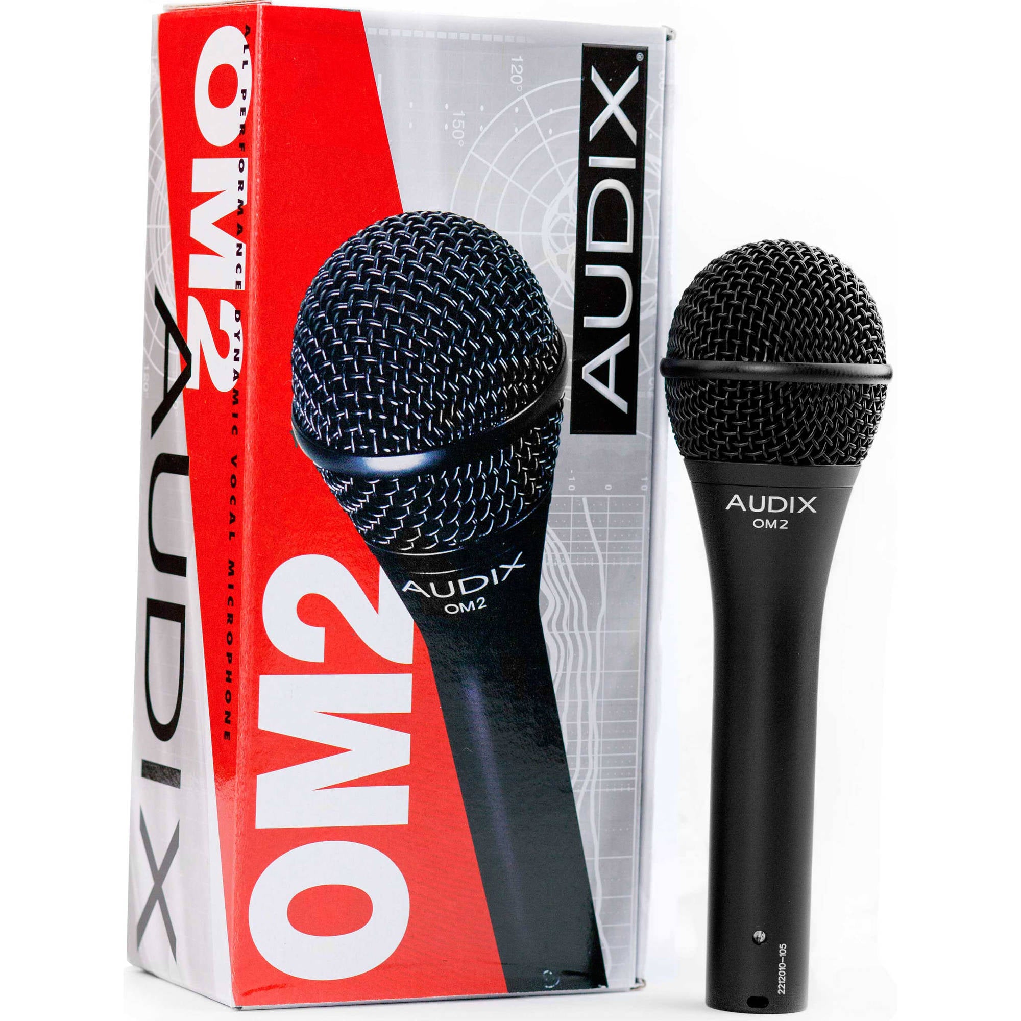 Audix OM2 Handheld Hypercardioid Dynamic Vocal Microphone