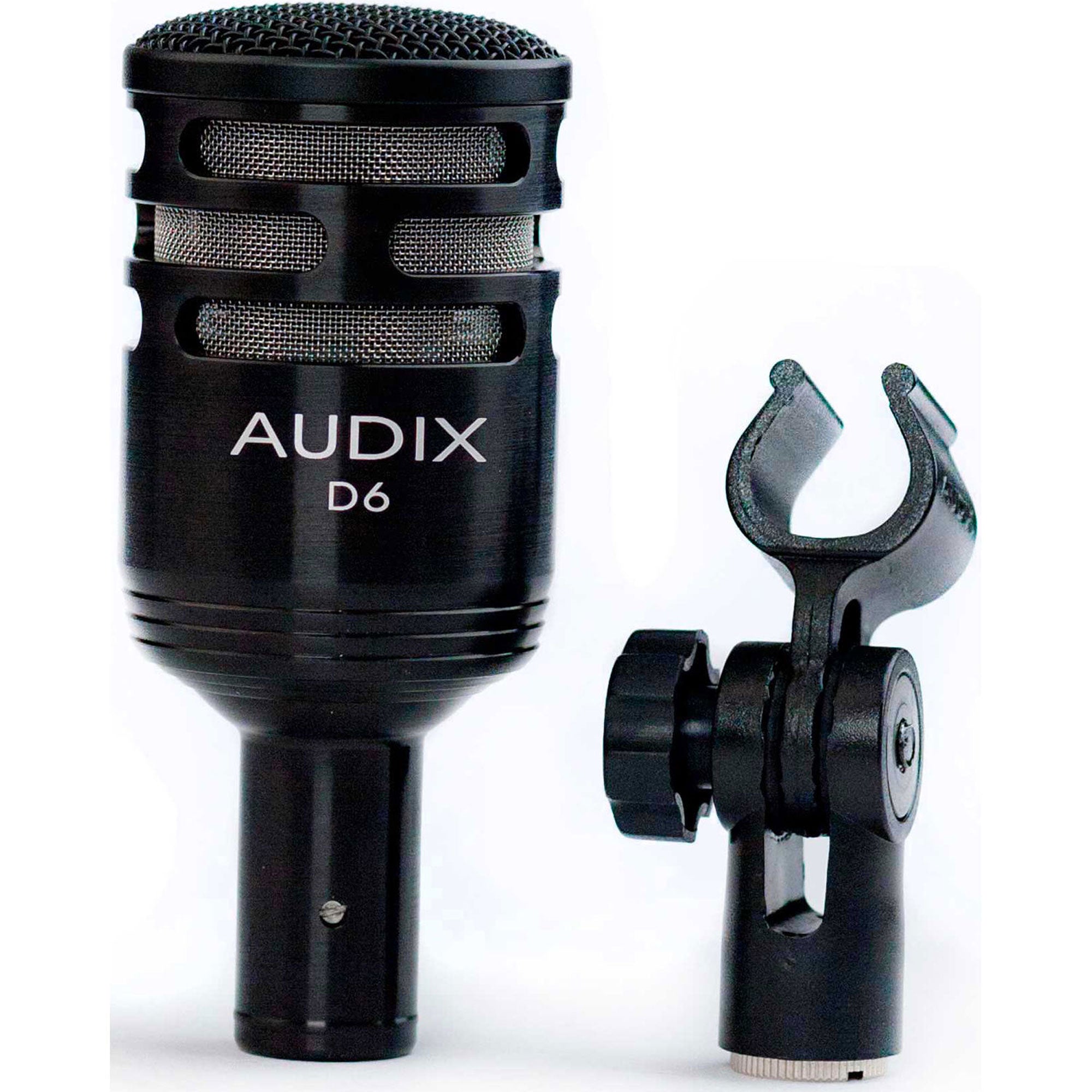 Audix D6 Cardioid Dynamic Kick Drum Microphone (Black)