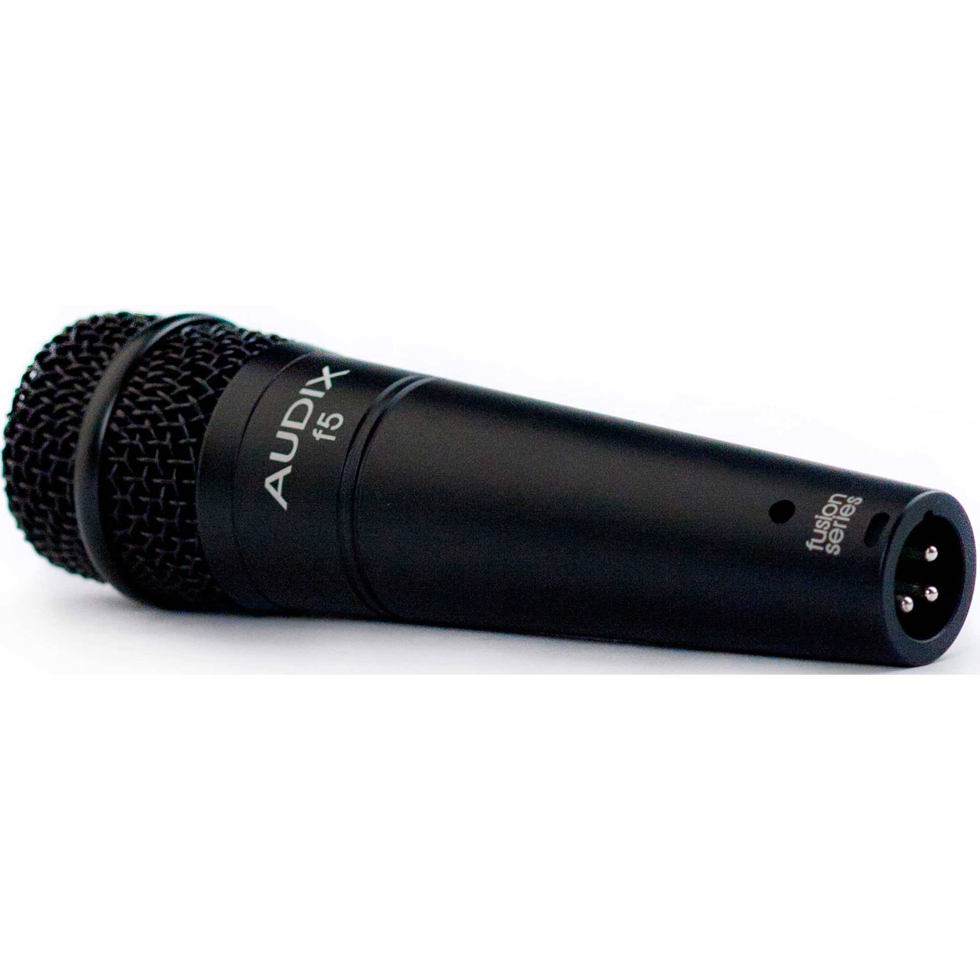 Audix f5 Dynamic Hypercardioid Instrument Microphone with FREE 20' XLR Cable