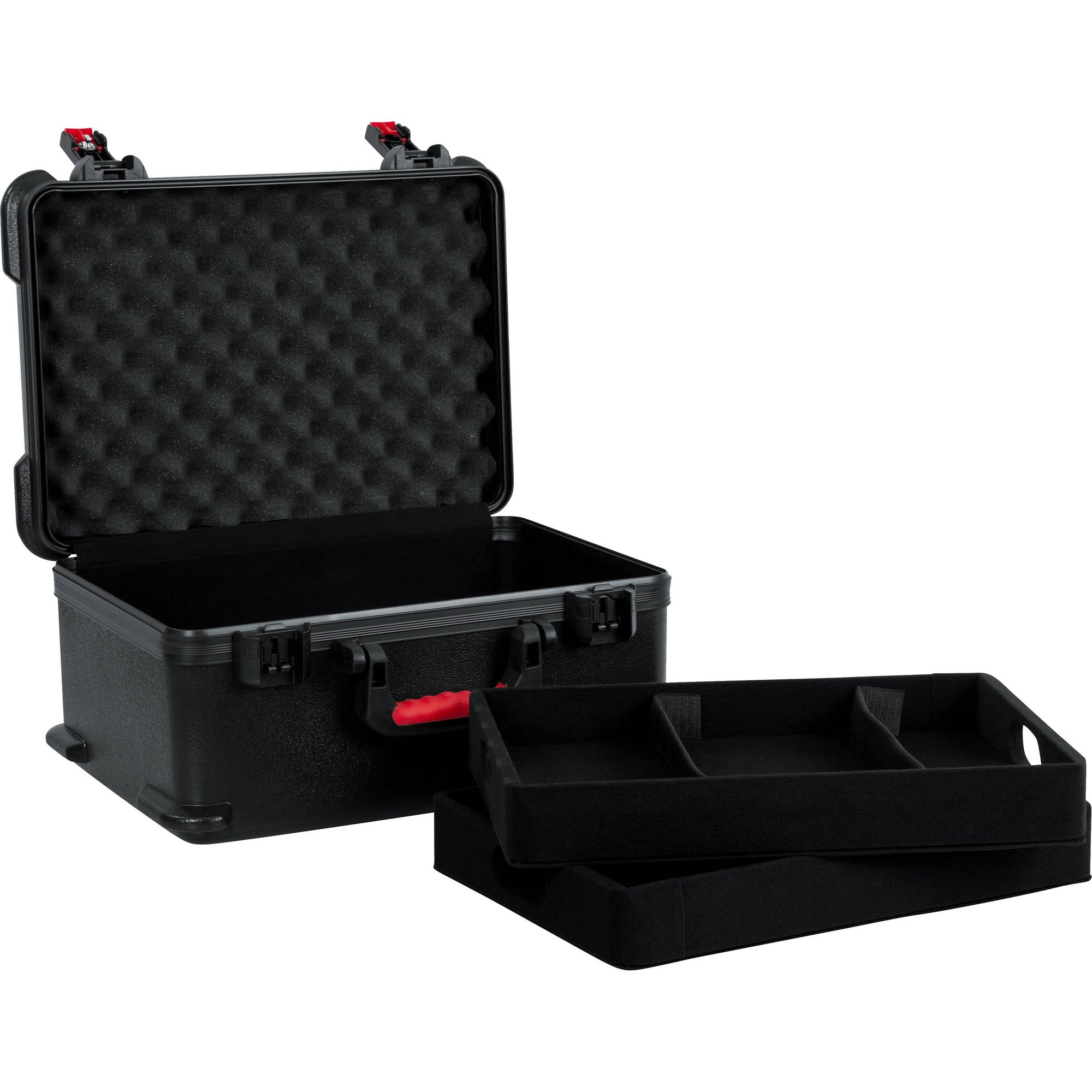 Gator Cases GTSA-MICW7 TSA Series ATA Case with Trays for up to 7 Wireless Microphones & Accessories