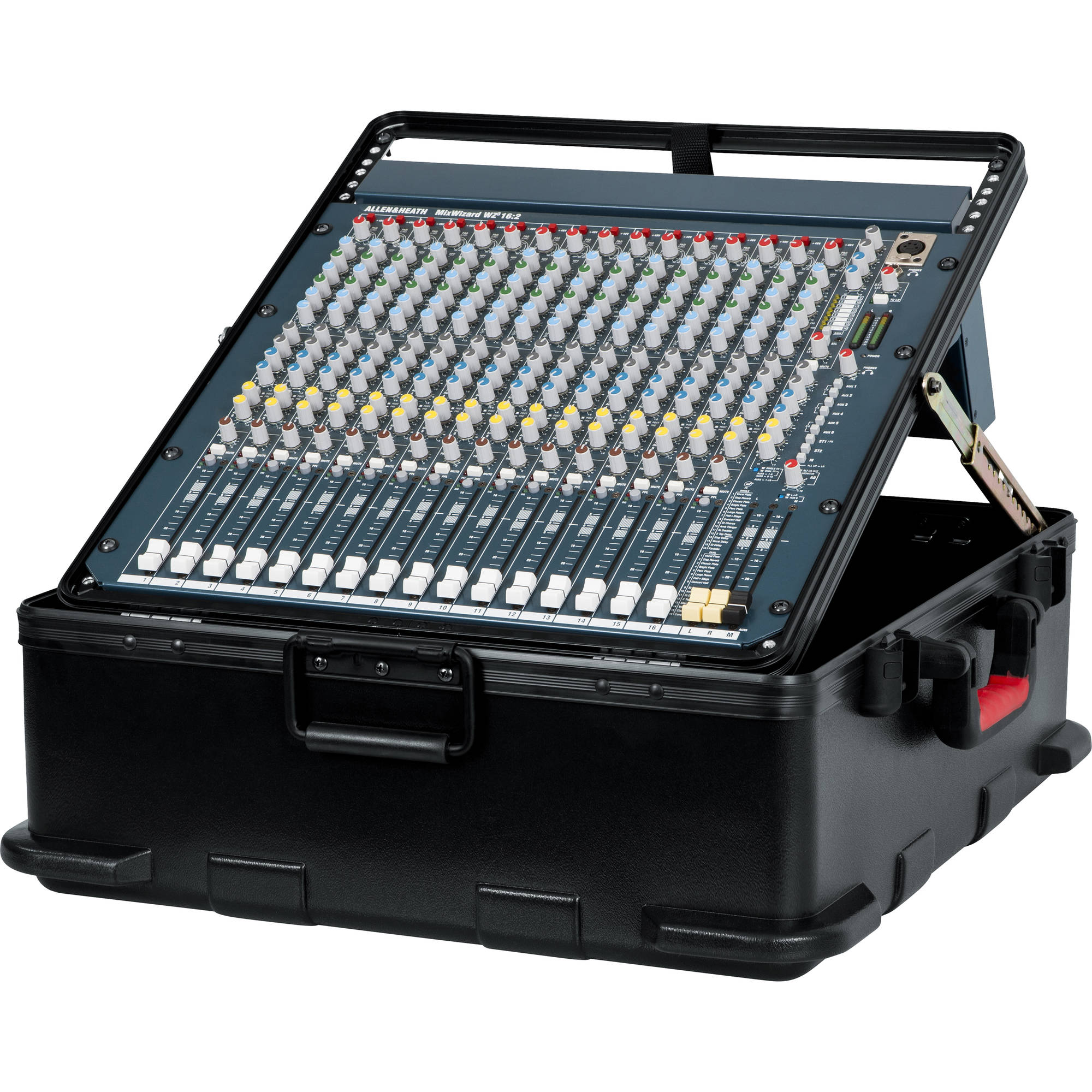 Gator Cases GTSA-MIX12PU TSA Series ATA Pop-Up Mixer Case with 12U Rack Rails (21 x 19 x 7.5")