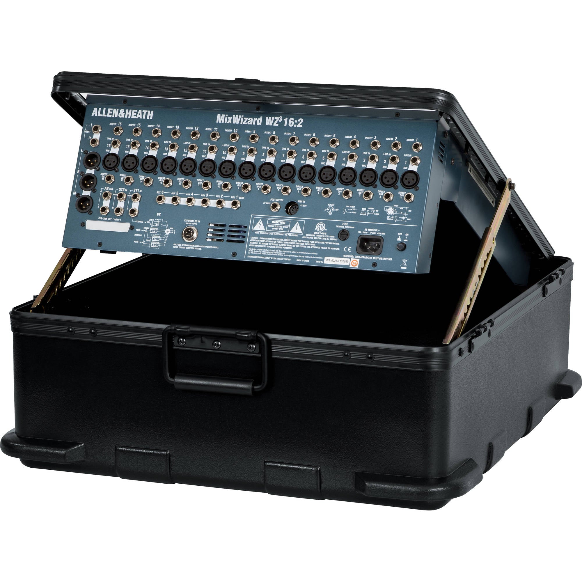 Gator Cases GTSA-MIX12PU TSA Series ATA Pop-Up Mixer Case with 12U Rack Rails (21 x 19 x 7.5")