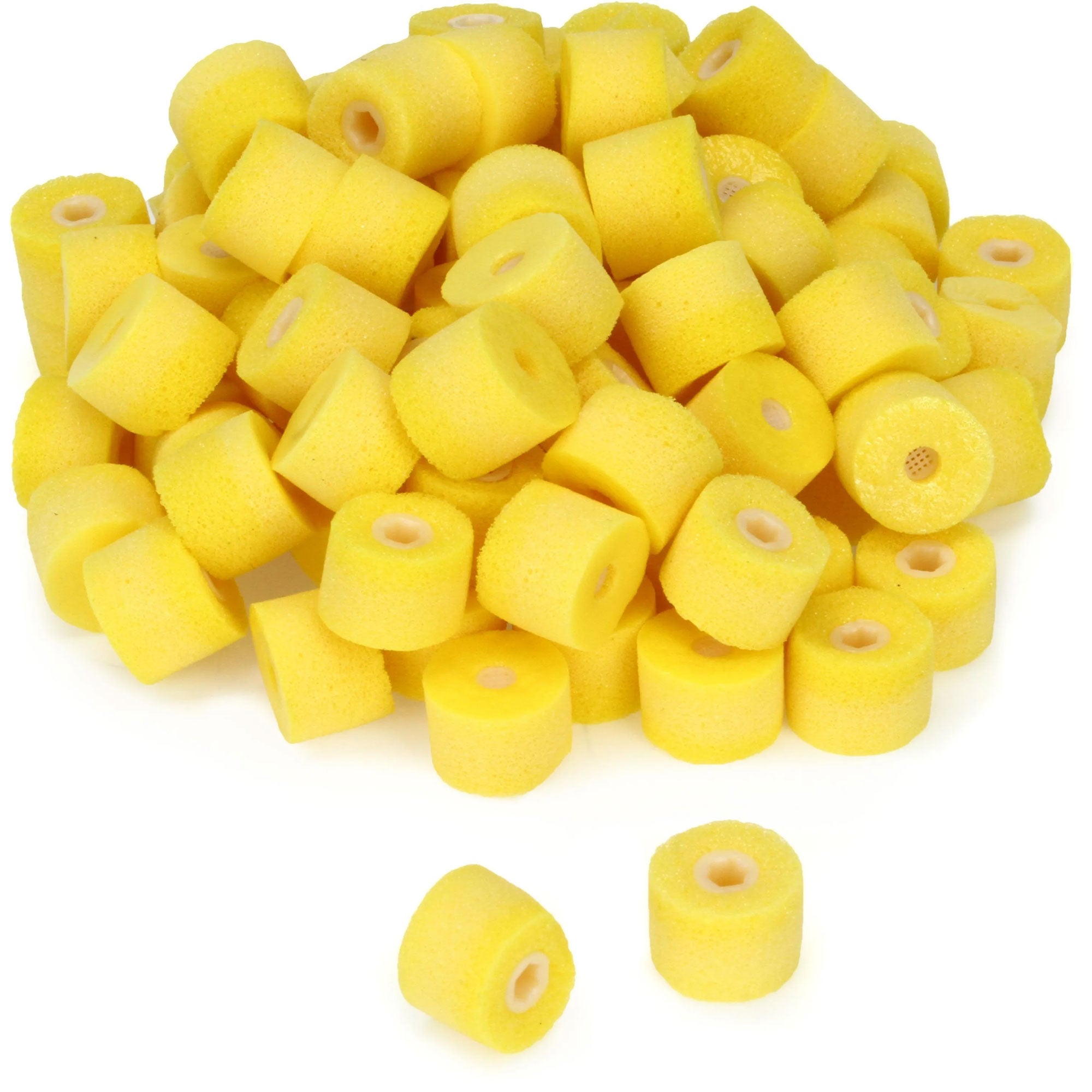 Shure EAYLF1 Replacement Yellow Foam Earphone Sleeves (50 Pairs)