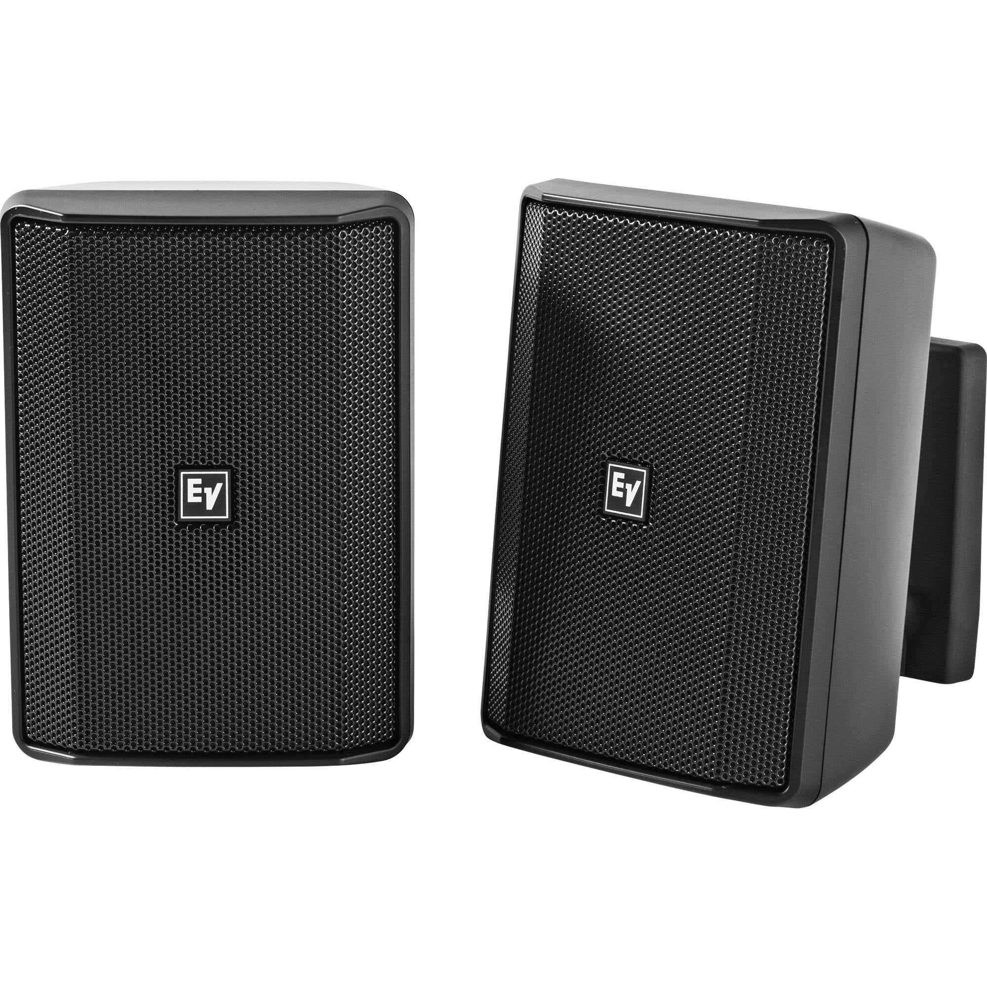 Electro-Voice EVID-S4.2TB 4" 2-Way 70/100V Commercial Loudspeaker (Black, Pair)