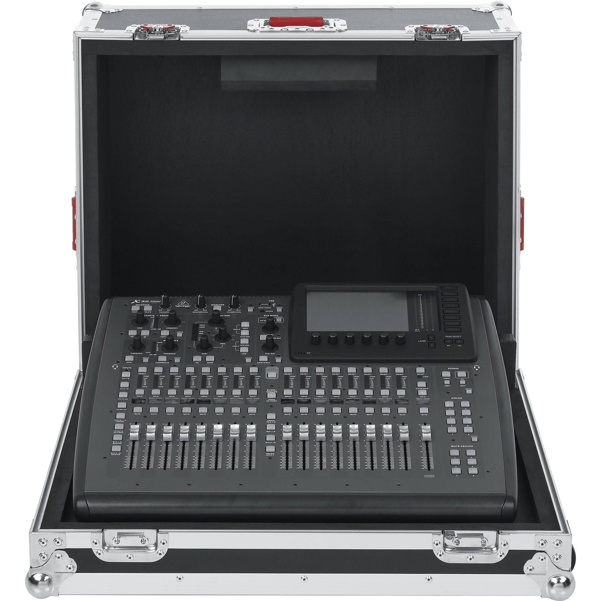 Gator Cases G-TOURX32CMPCTNDH Road Case for Behringer X32 Compact Mixer