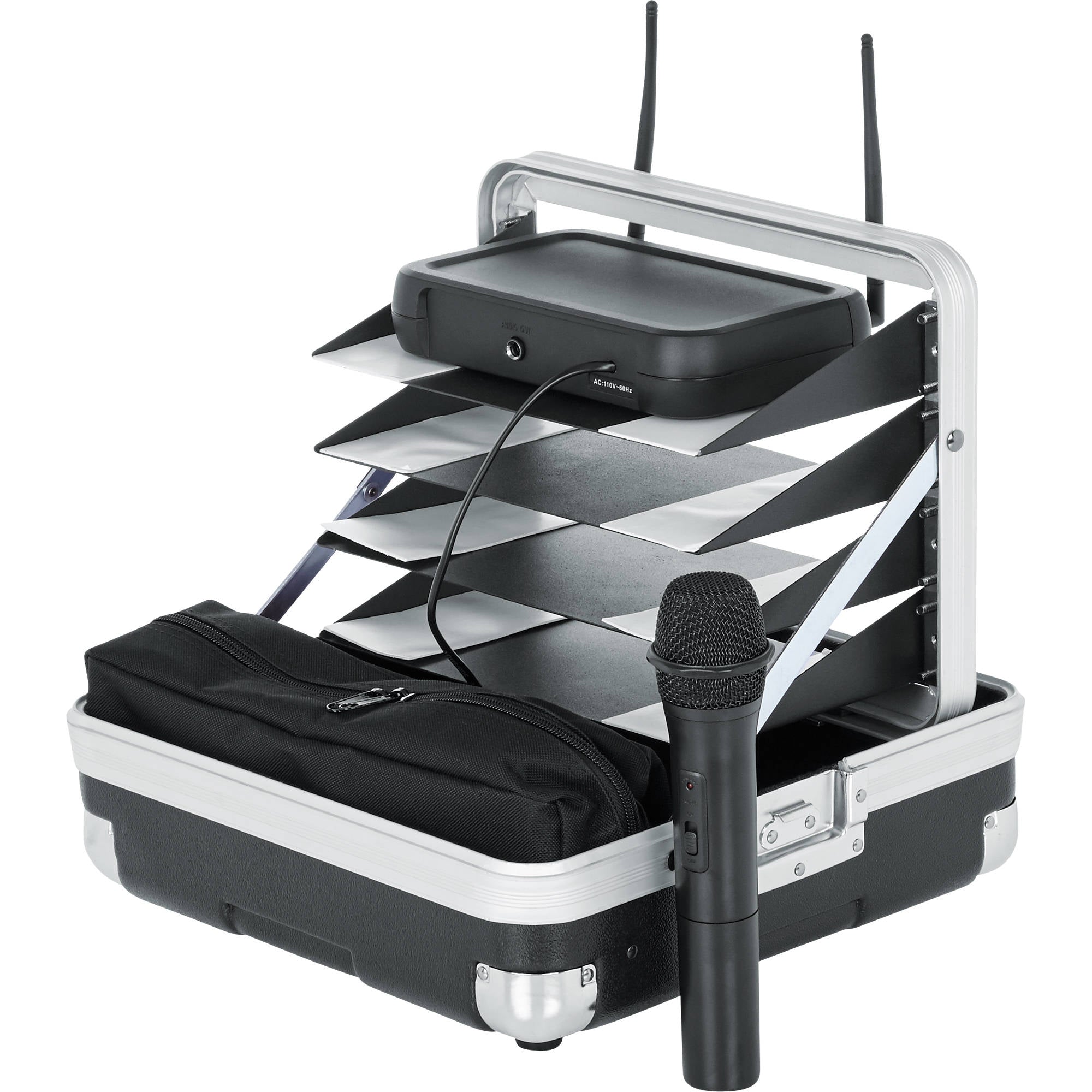 Gator Cases GM-4WR 4 Wireless Systems Case