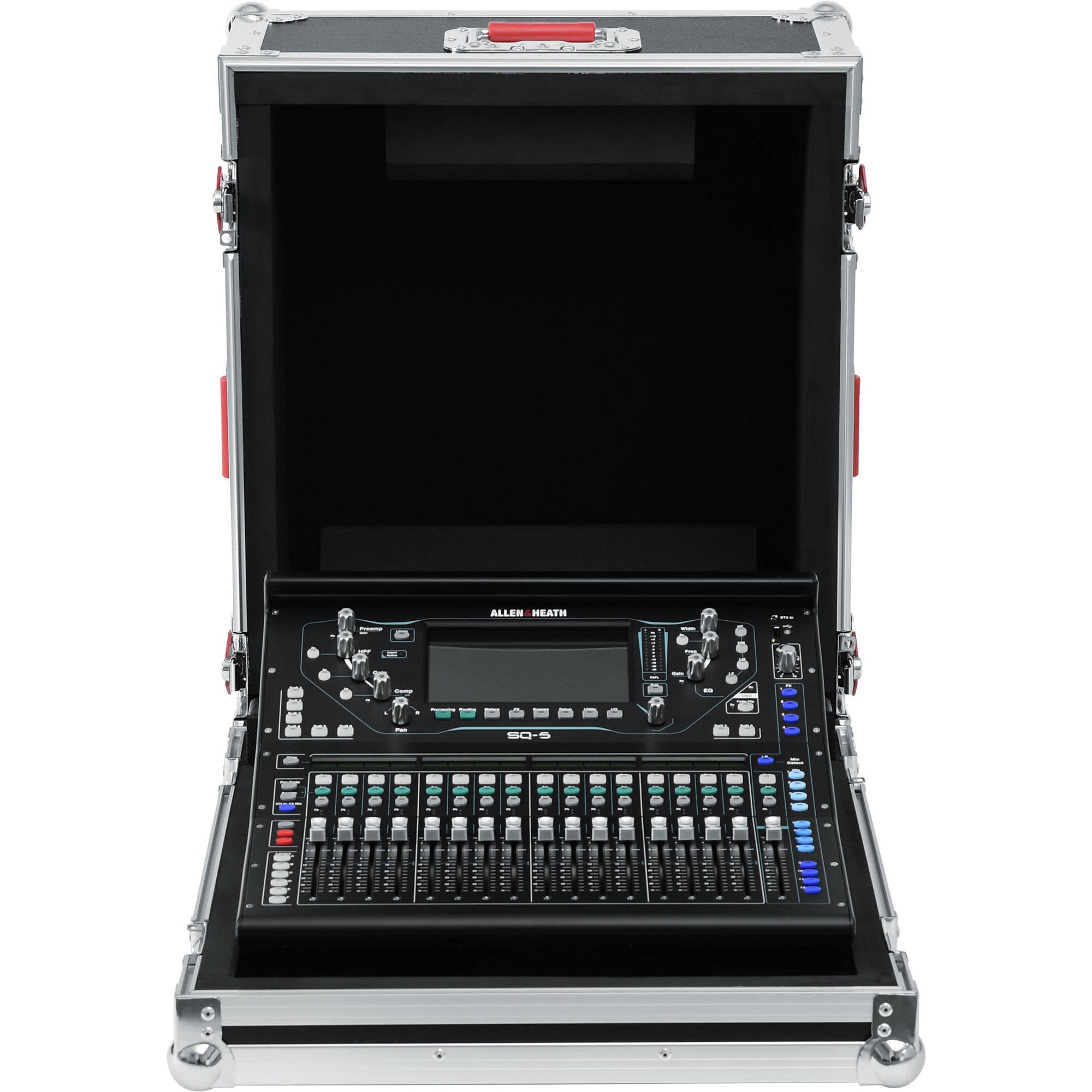 Gator Cases GTOURAHSQ5NDH G-Tour Flight Case for the Allen & Heath SQ-5 Mixer