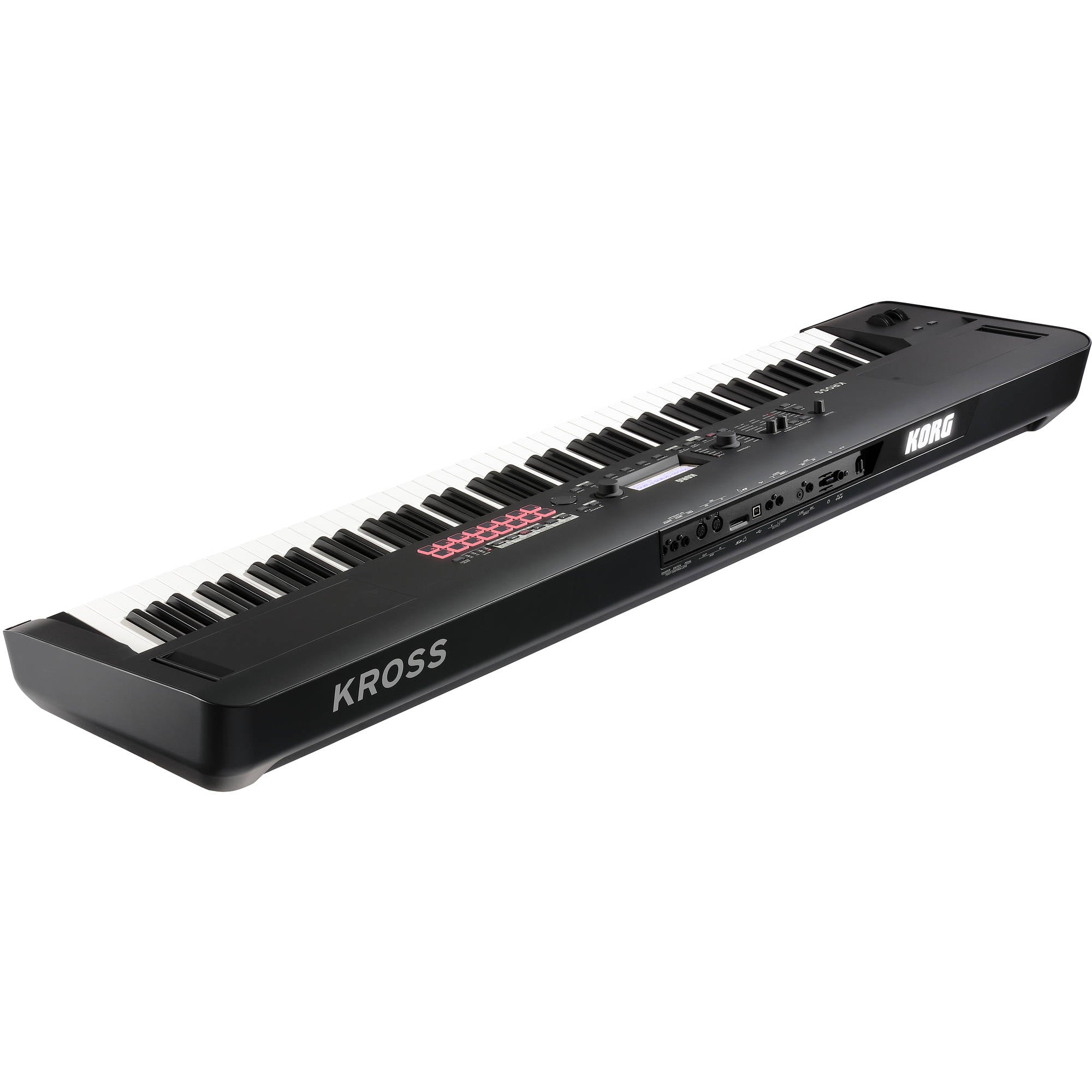 Korg Kross 2 88-Key Synthesizer Workstation (Super Matte Black)