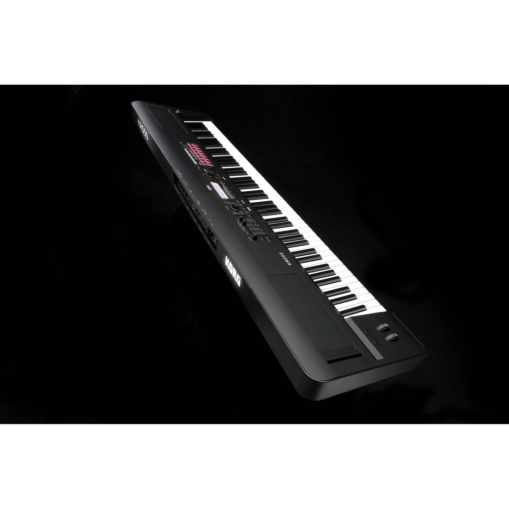 Korg Kross 2 88-Key Synthesizer Workstation (Super Matte Black)