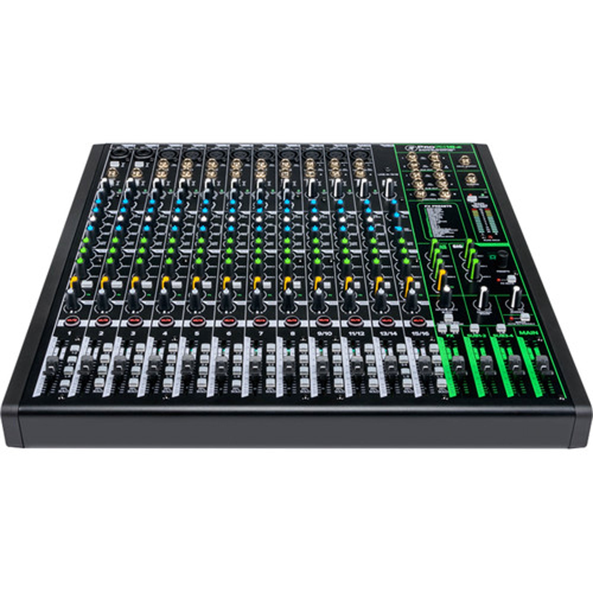 Mackie ProFX16v3 16-Channel 4-Bus Professional Effects Mixer with USB