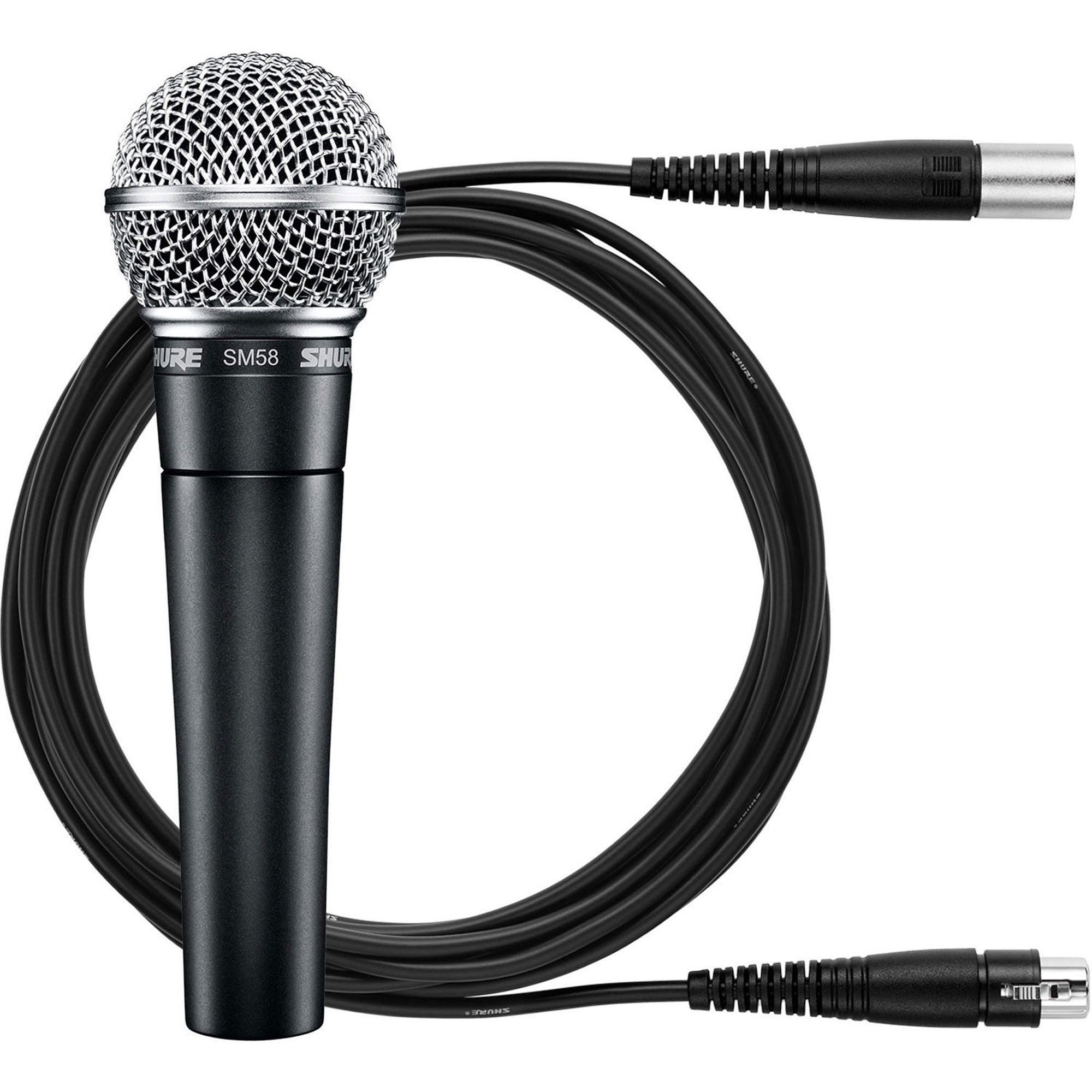 Shure SM58 Dynamic Cardioid Vocal Microphone with Cable