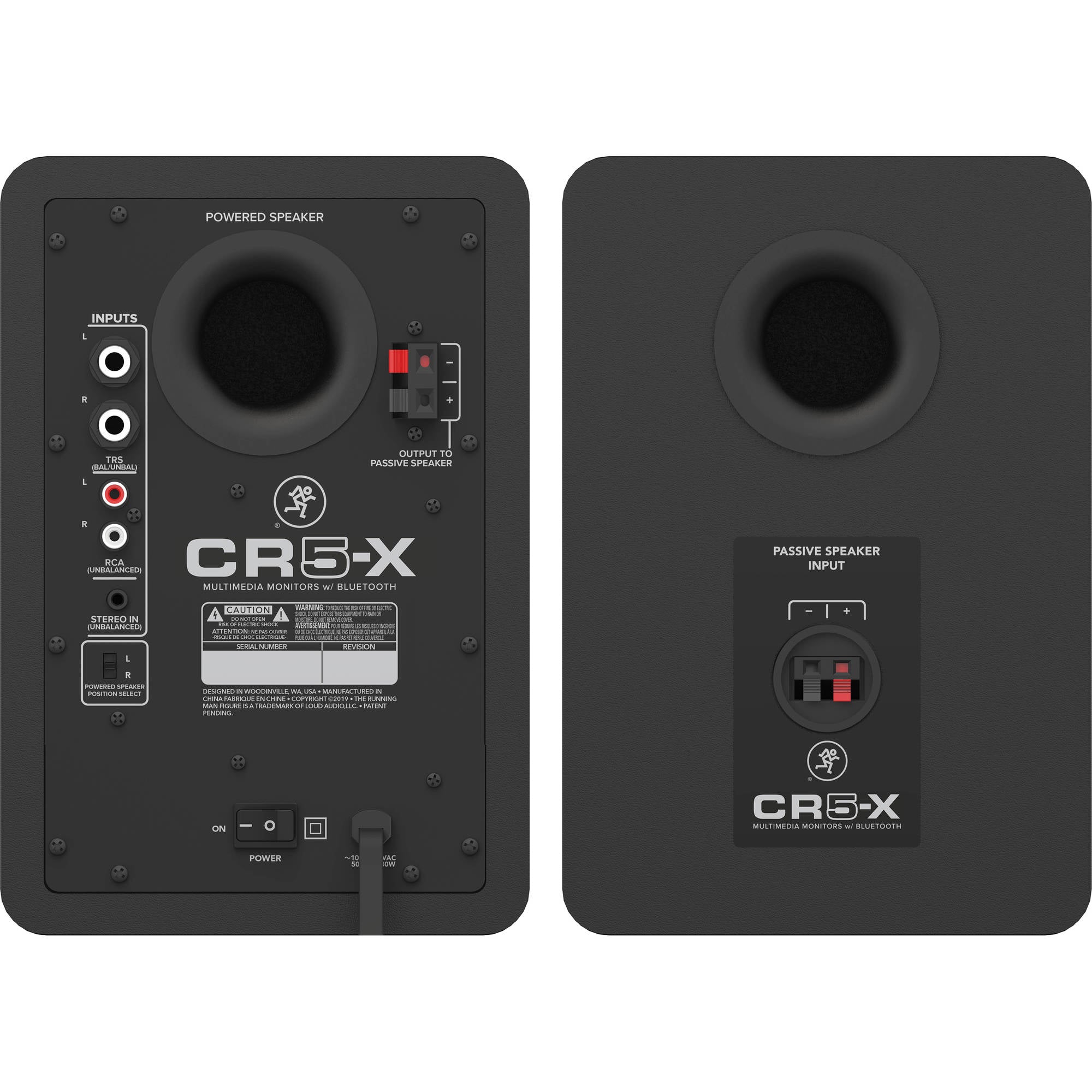 Mackie CR5-X Creative Reference Series Powered 5" Multimedia Monitors (Pair)