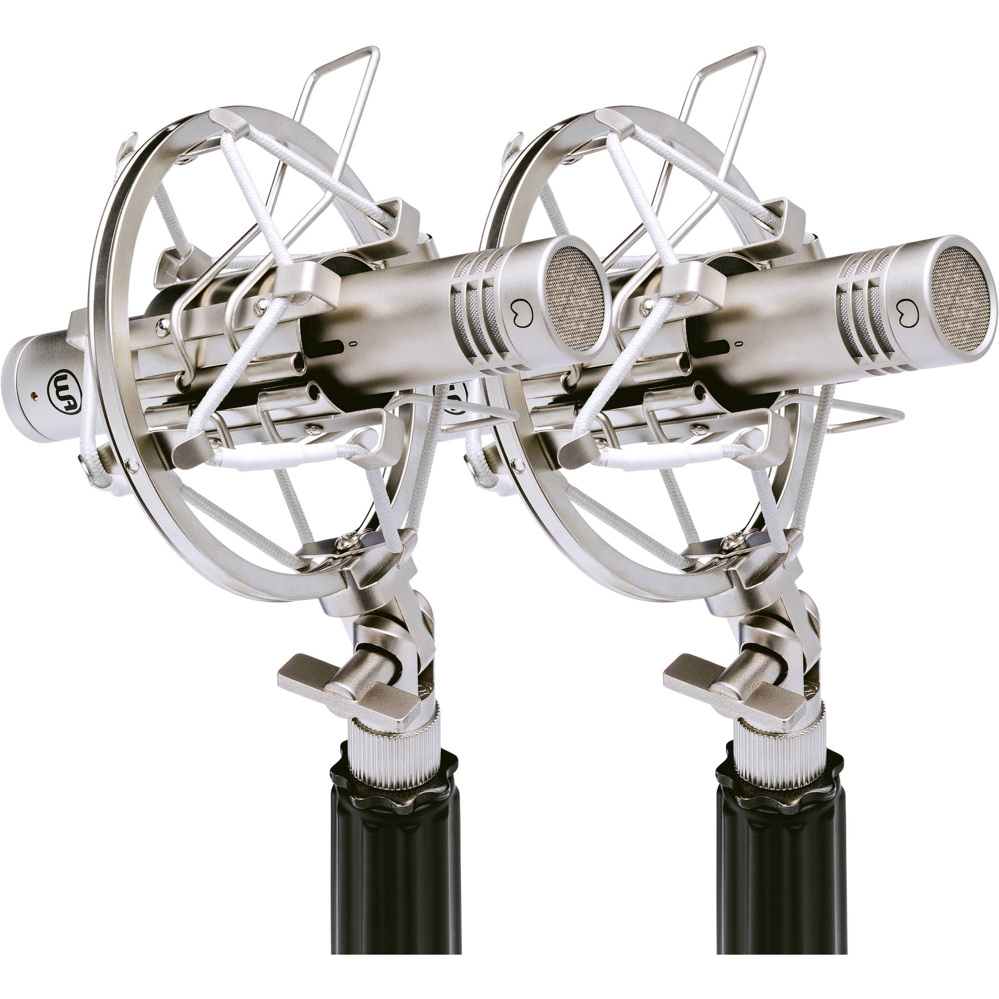 Warm Audio WA-84 Stereo Microphone Pair with Omni & Cardioid Capsules (Nickel)