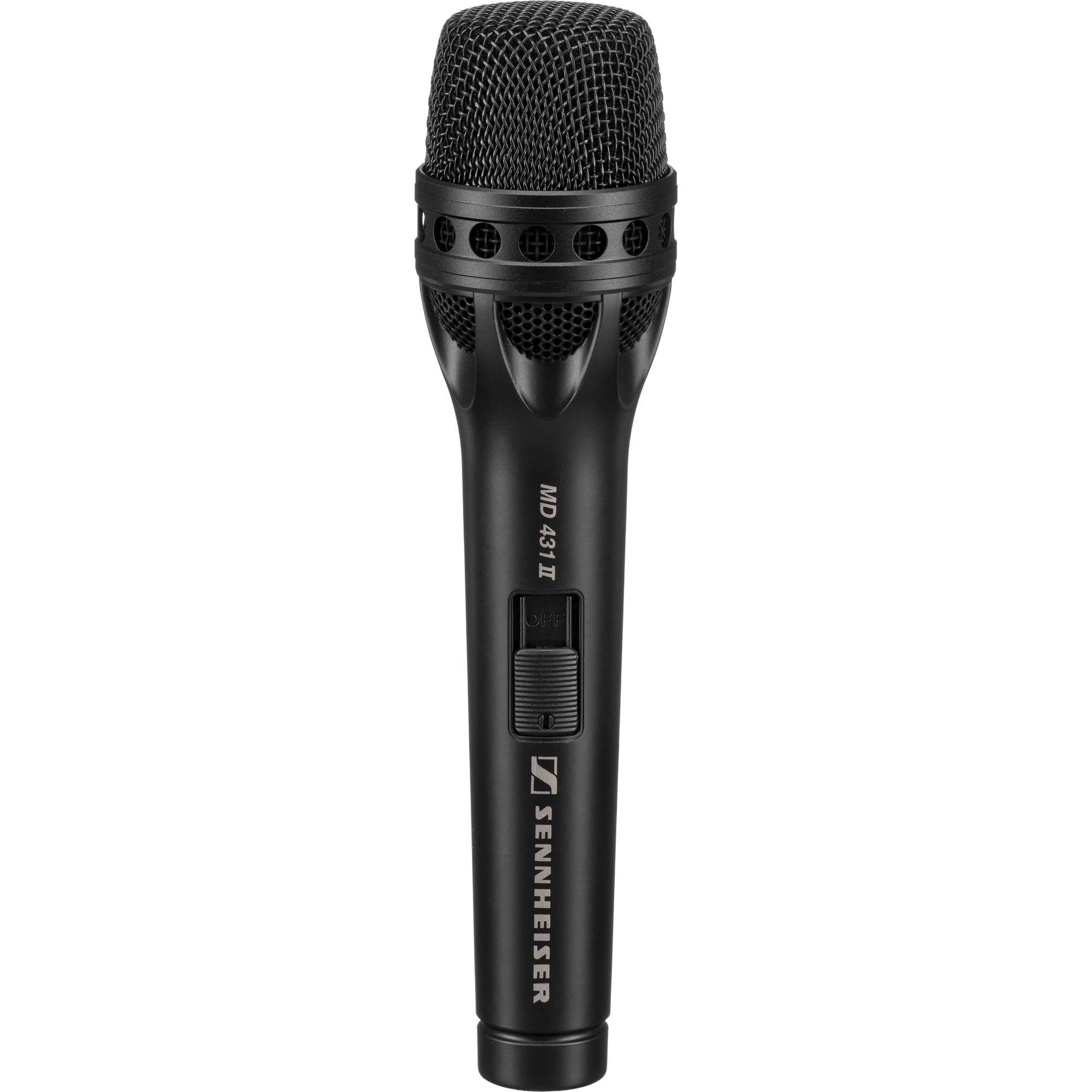 Sennheiser MD 431-II Handheld Supercardioid Dynamic Microphone with On/Off Switch