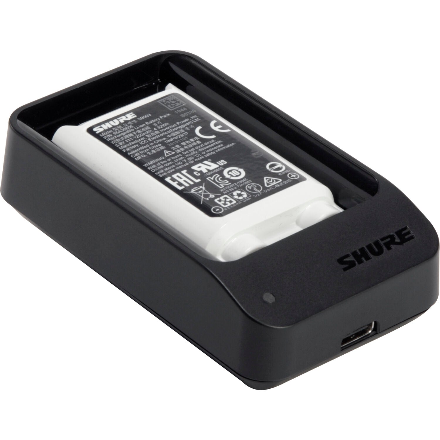 Shure SBC10-903 Single-Battery Charger for SB903 Battery