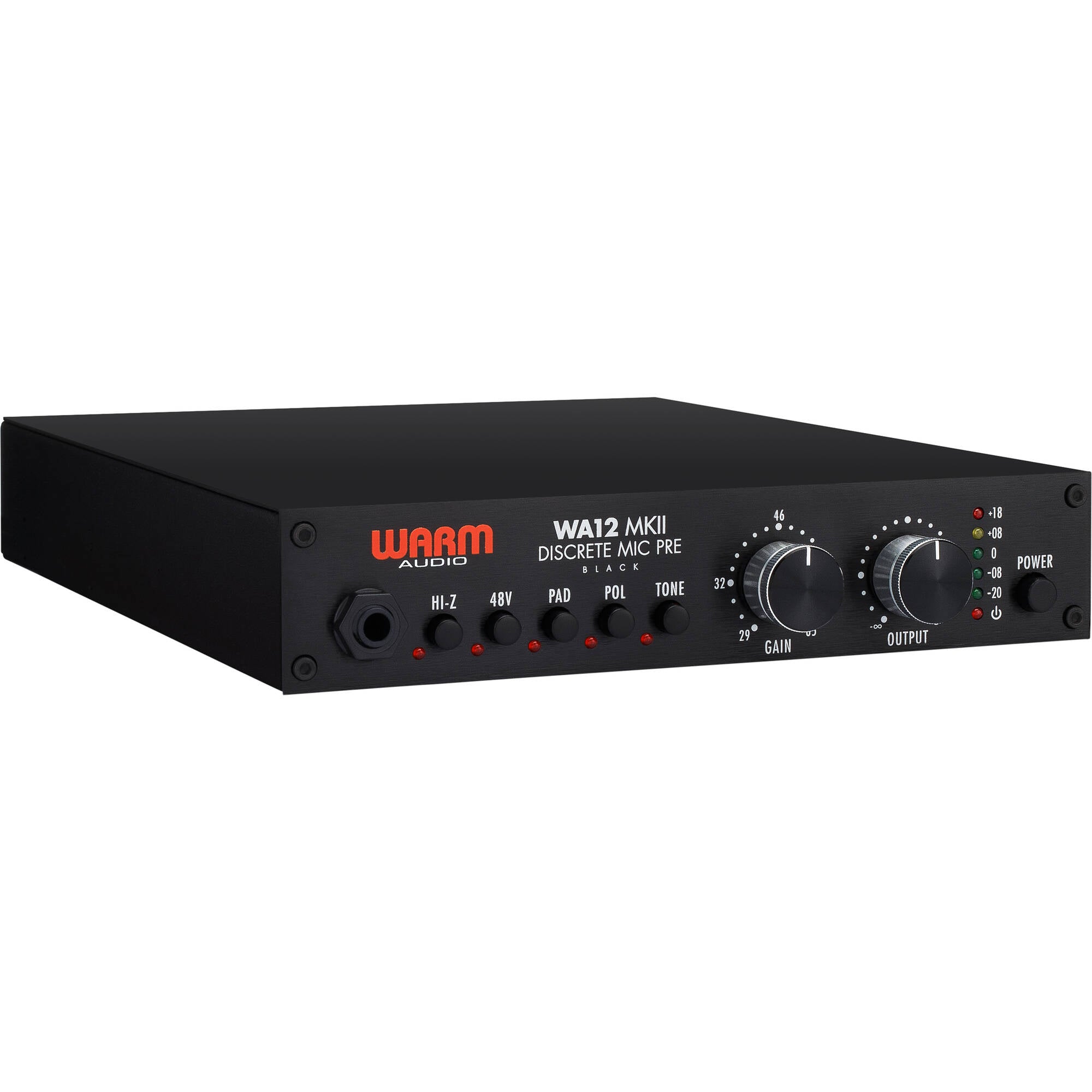 Warm Audio WA12 MkII Single-Channel Preamplifier (Black)