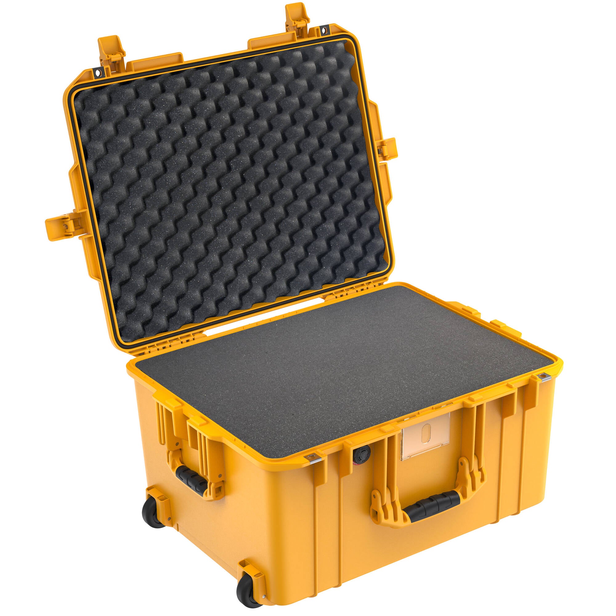 Pelican 1607 Air Wheeled Carry-On Hard Case with Foam (Yellow)