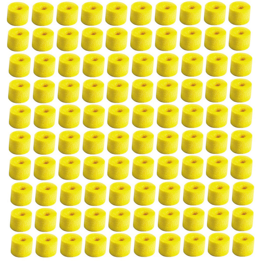 Shure EAYLF1 Replacement Yellow Foam Earphone Sleeves (50 Pairs)