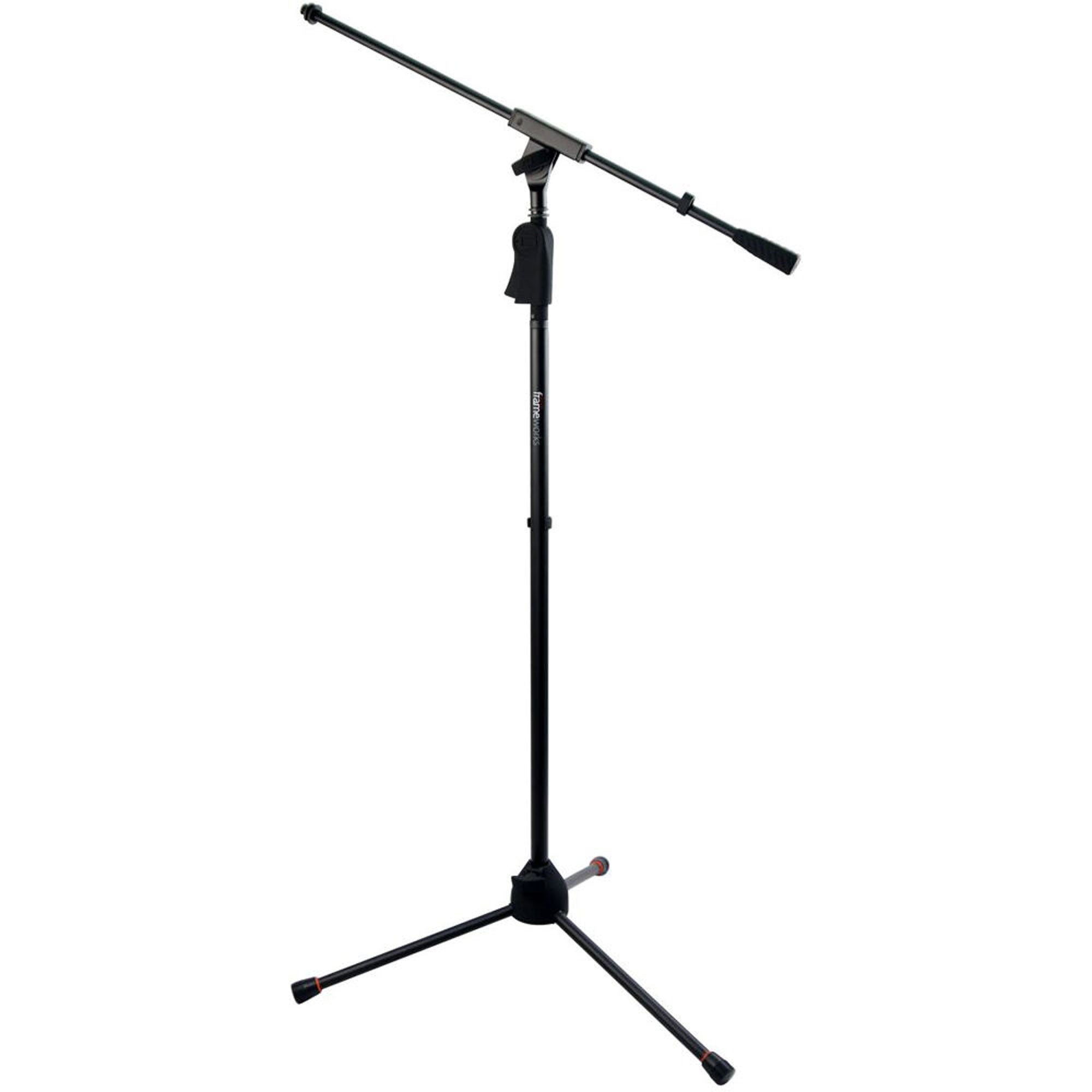 Gator Frameworks GFW-MIC-2110 Deluxe Tripod Mic Stand with Single Section Boom