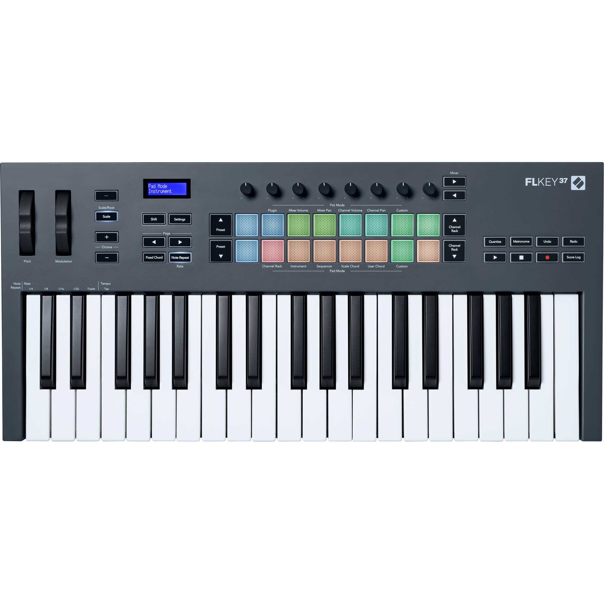 Novation FLkey 37 USB MIDI Keyboard Controller for FL Studio (37-Key)