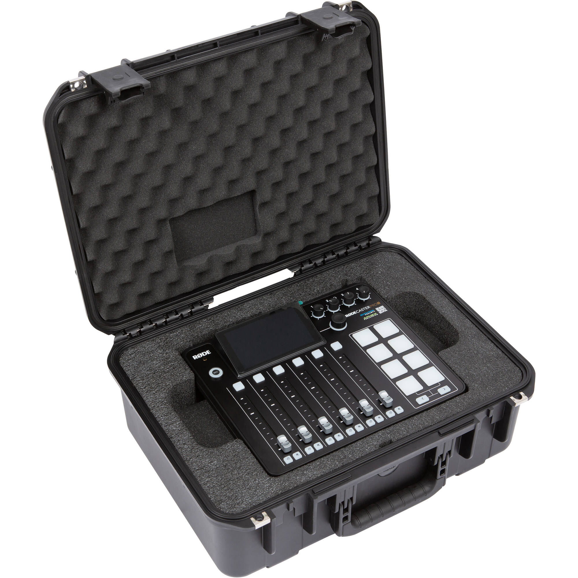 SKB 3i1813-7-RP2 iSeries Waterproof Case for RODECaster Pro II and Two PodMics