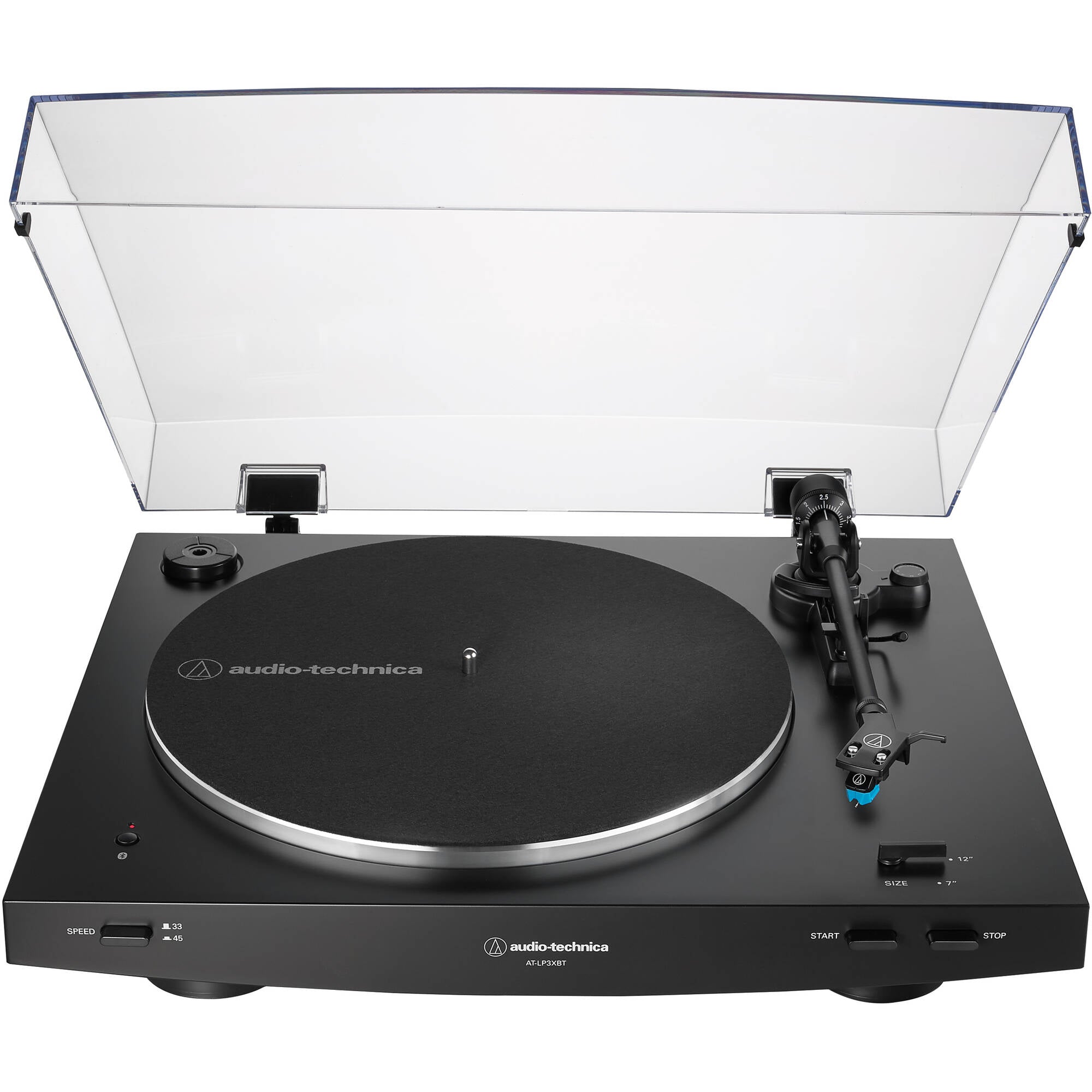 Audio-Technica AT-LP3XBT Fully Automatic Two-Speed Turntable with Bluetooth (Black)