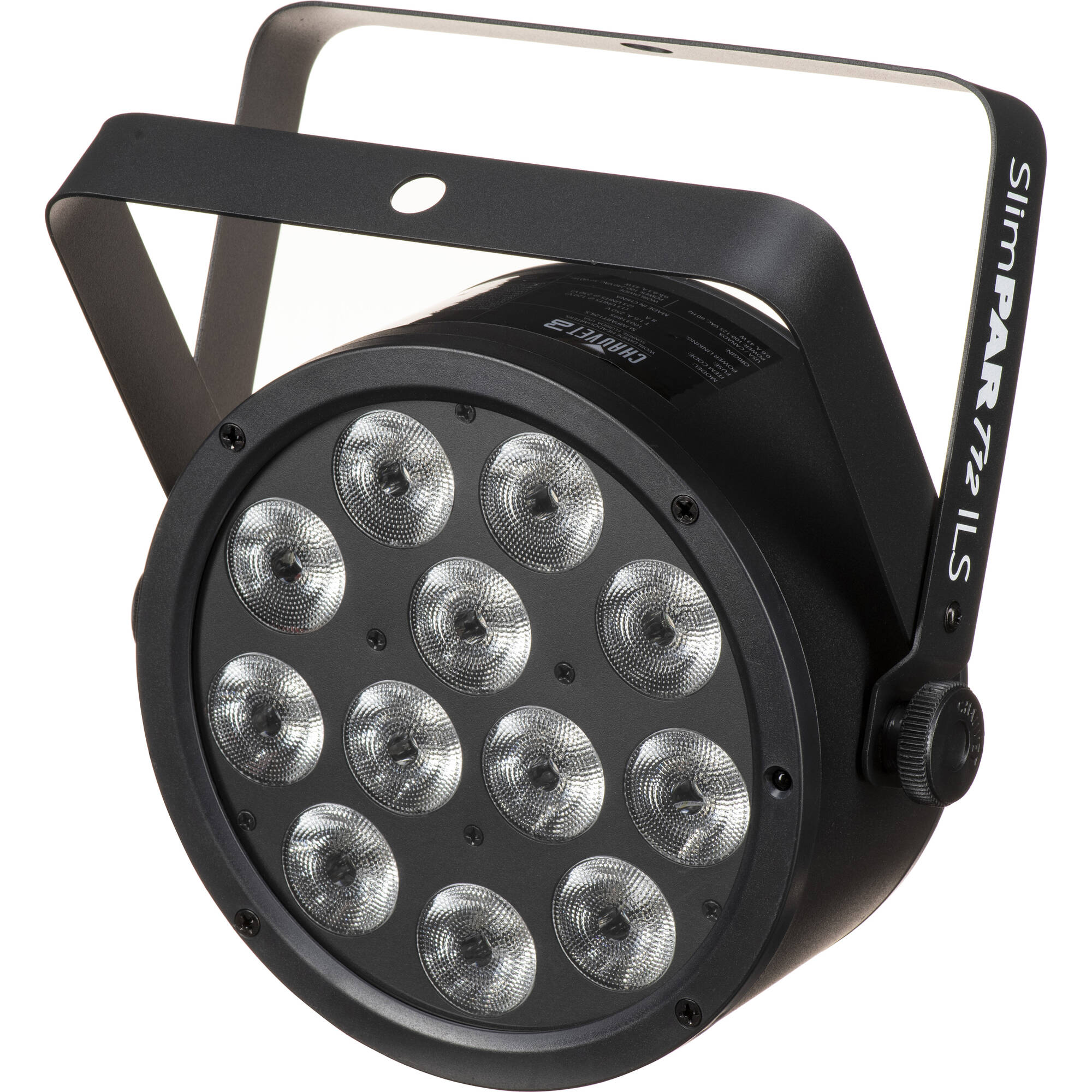 Chauvet DJ SlimPAR T12 ILS Low-Profile Tricolor LED PAR Light (RGB)