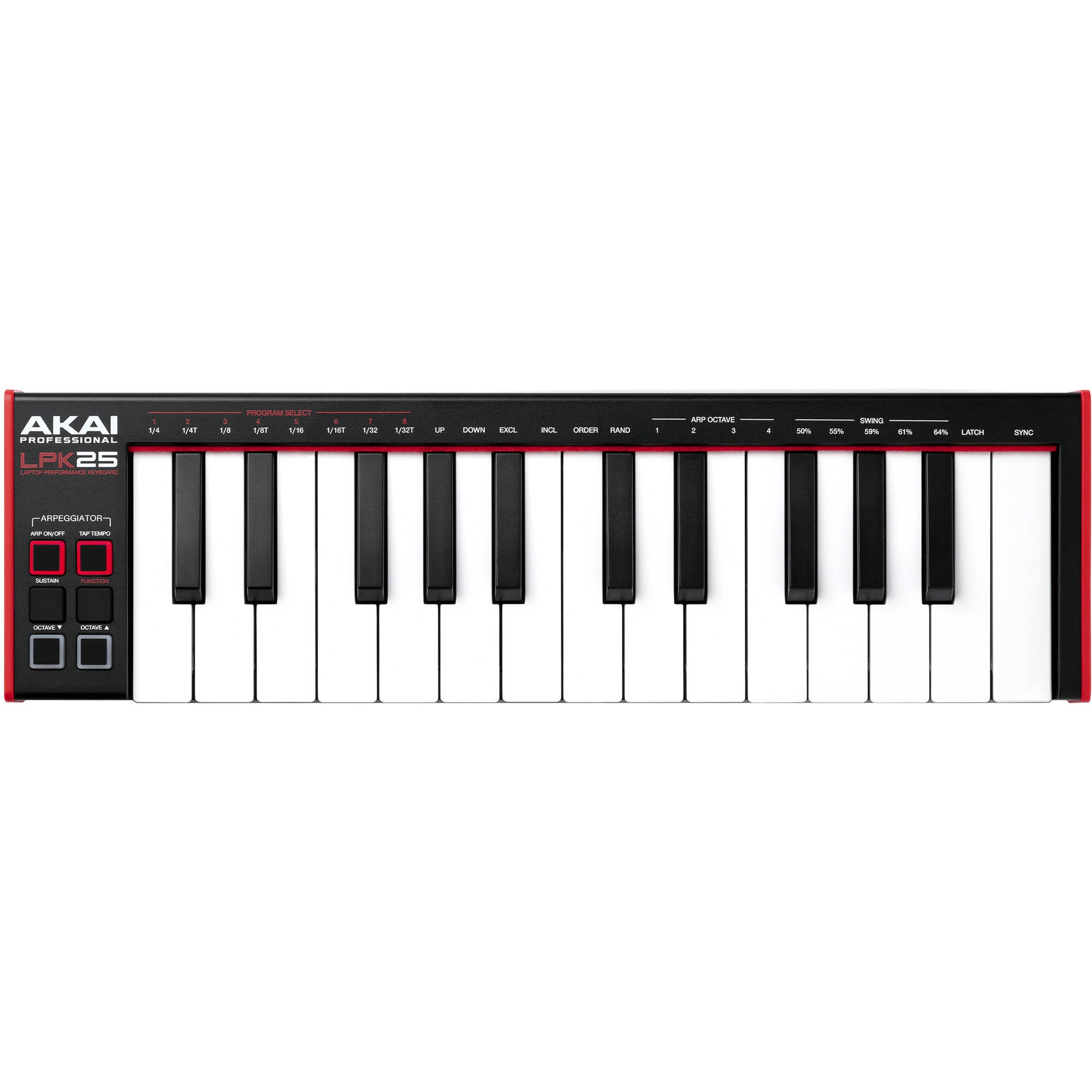 Akai Professional LPK25 mk2 USB Laptop Performance Keyboard