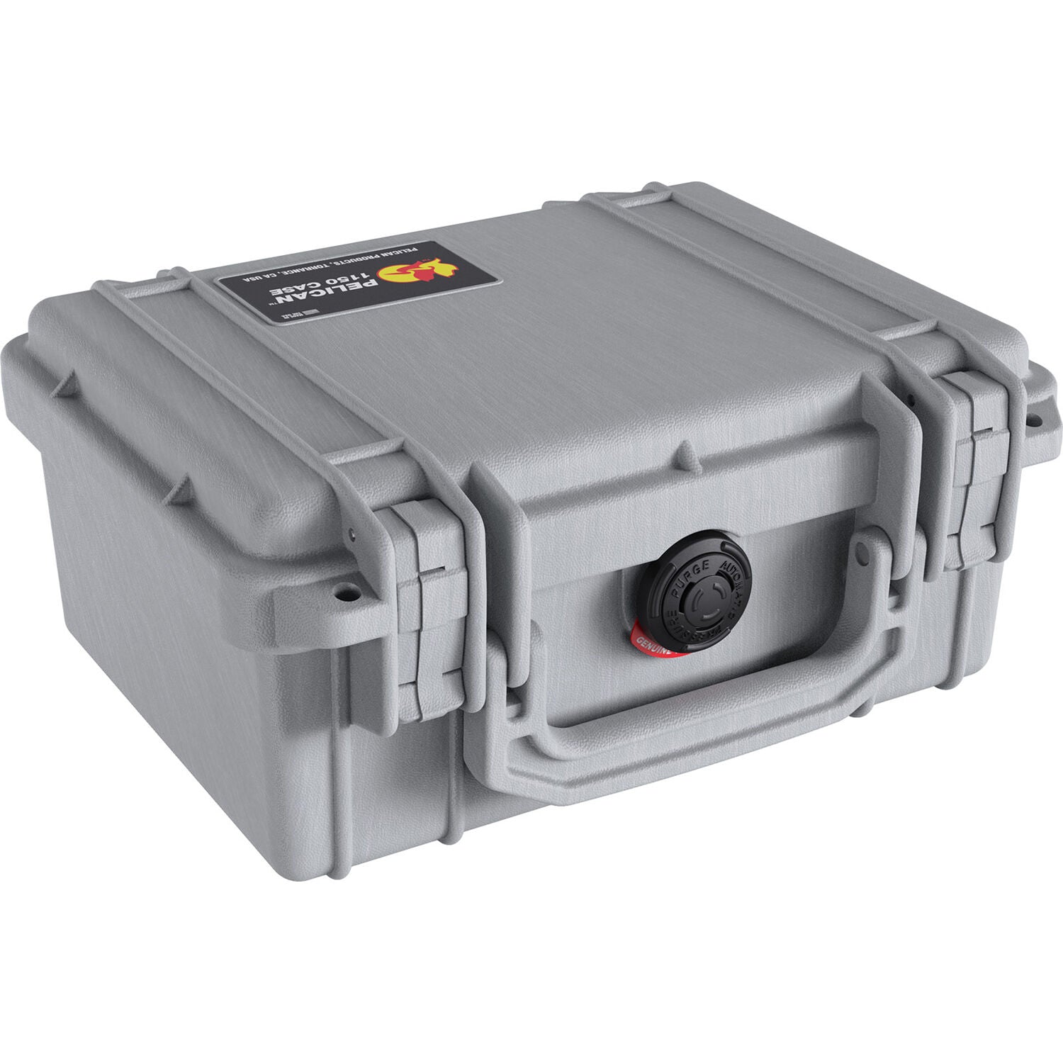 Pelican 1150 Protector Case with Foam (Silver)