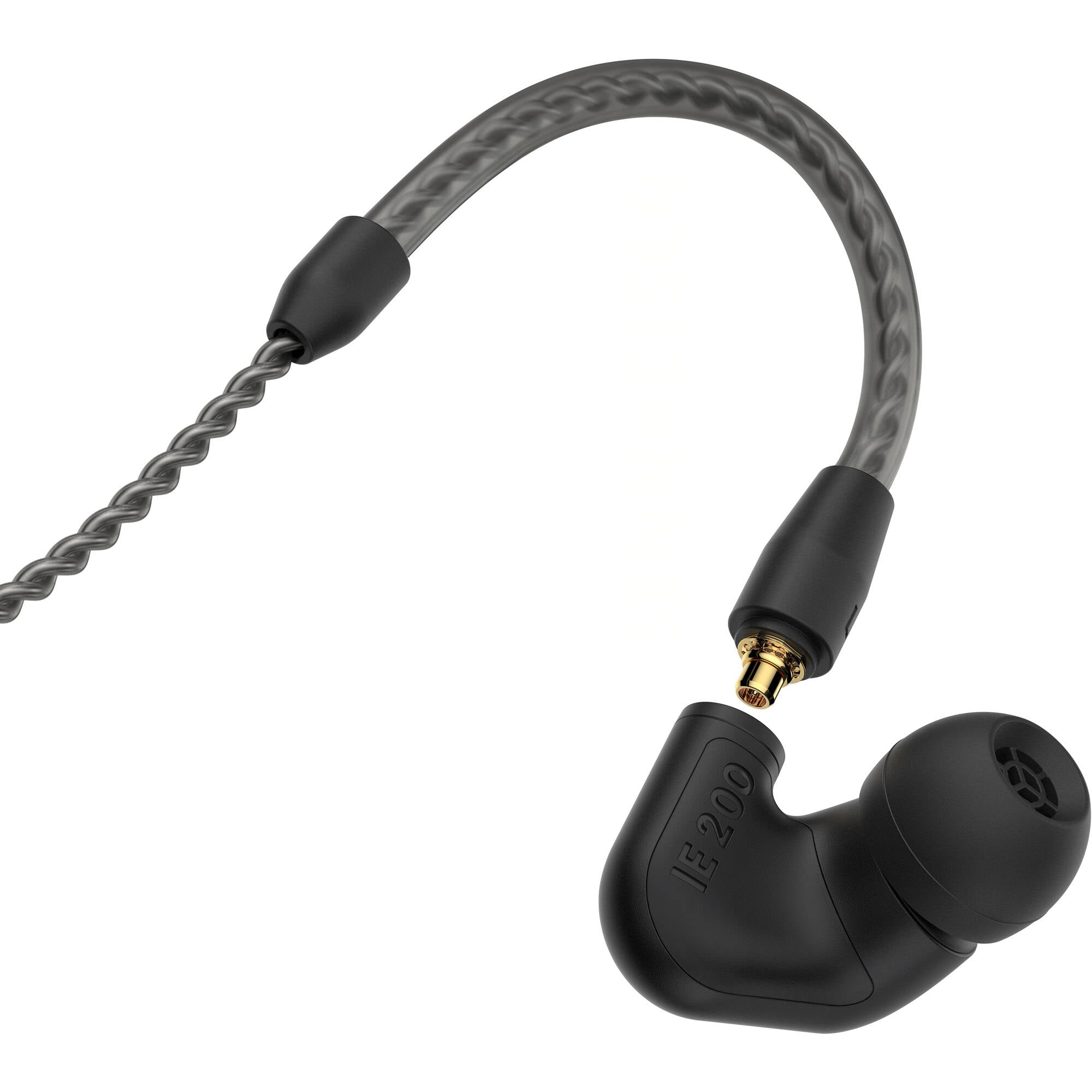 Sennheiser IE 200 In-Ear Audiophile Sound Isolating Earphones (Black)